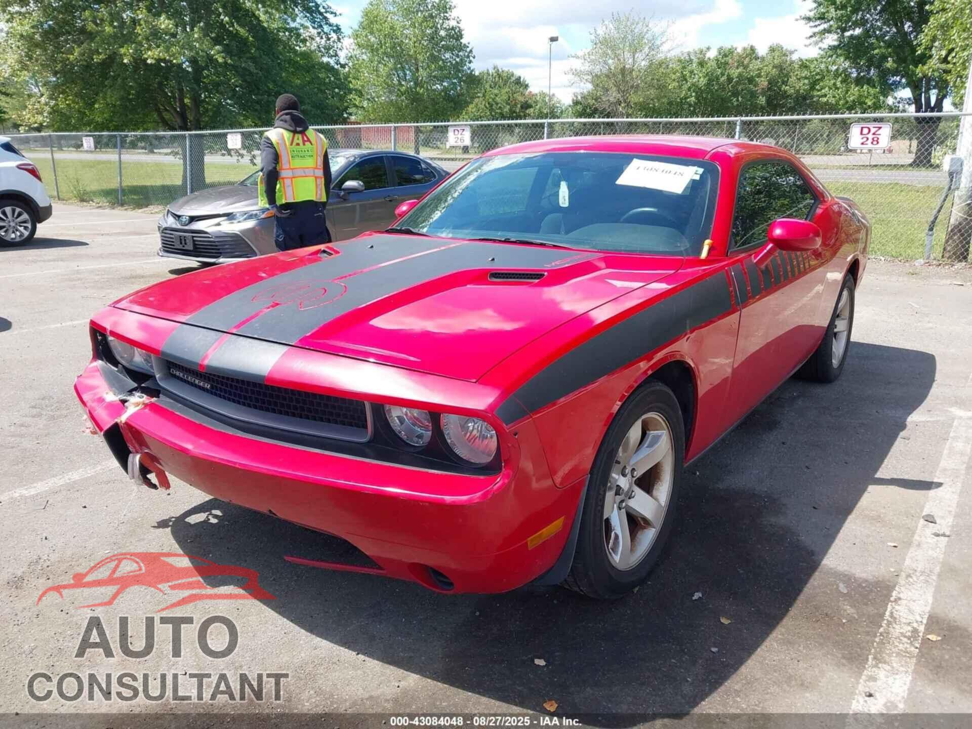 DODGE CHALLENGER 2013 - 2C3CDYAG6DH511018
