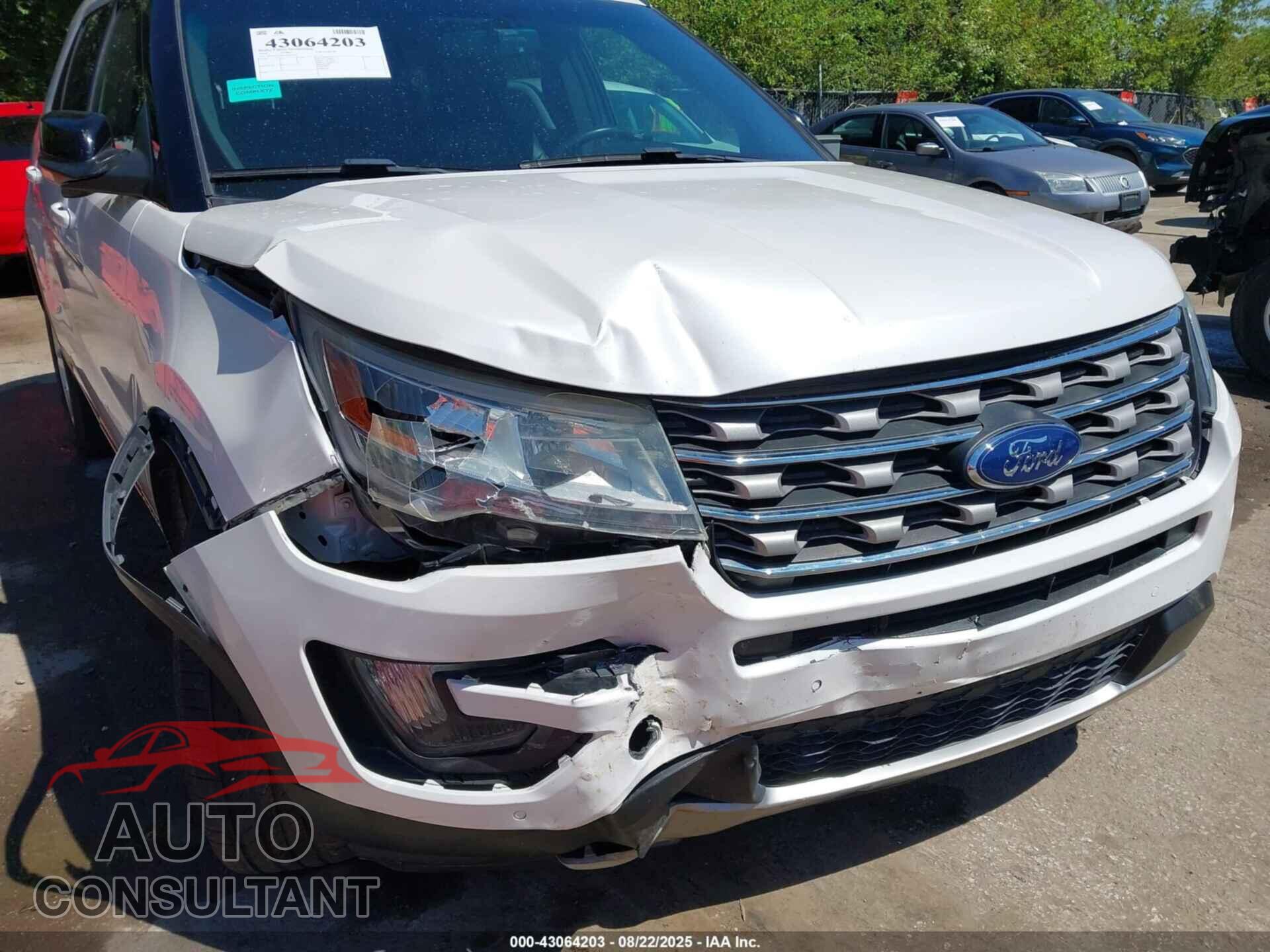 FORD EXPLORER 2016 - 1FM5K8D80GGB20120
