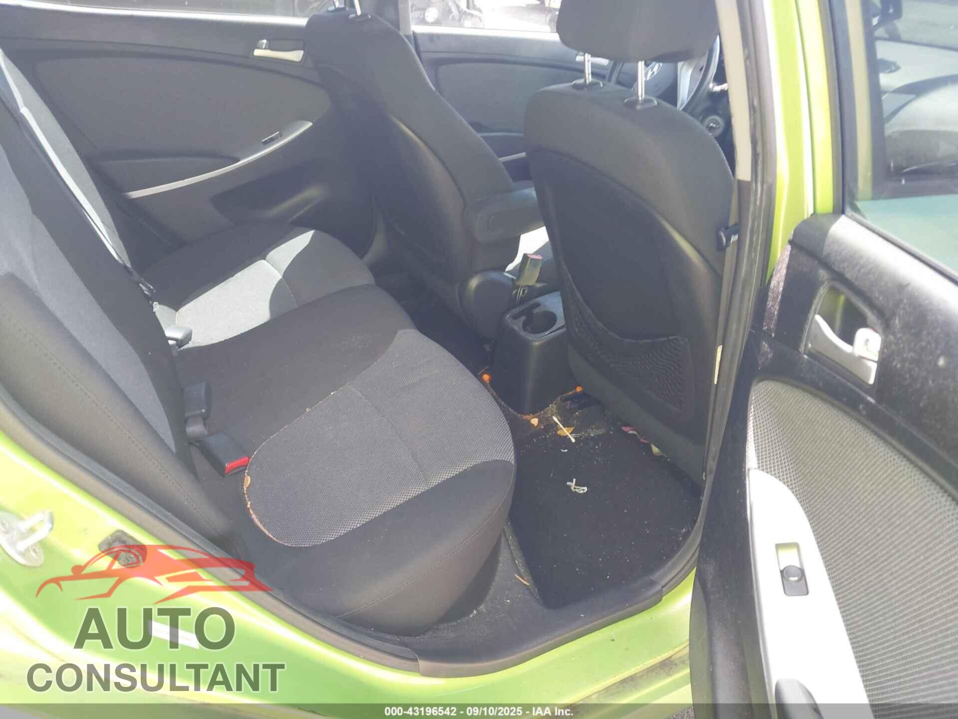 HYUNDAI ACCENT 2014 - KMHCT5AE3EU177309