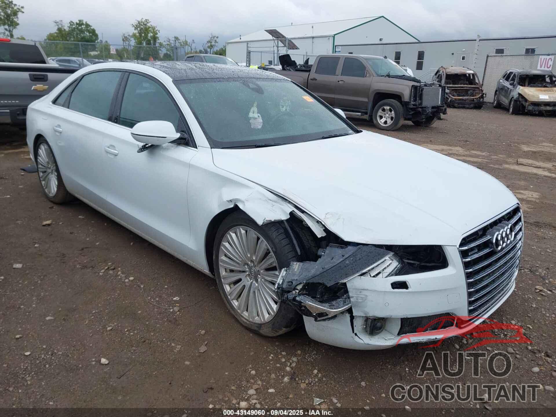 AUDI A8 2015 - WAU3MAFD6FN019162