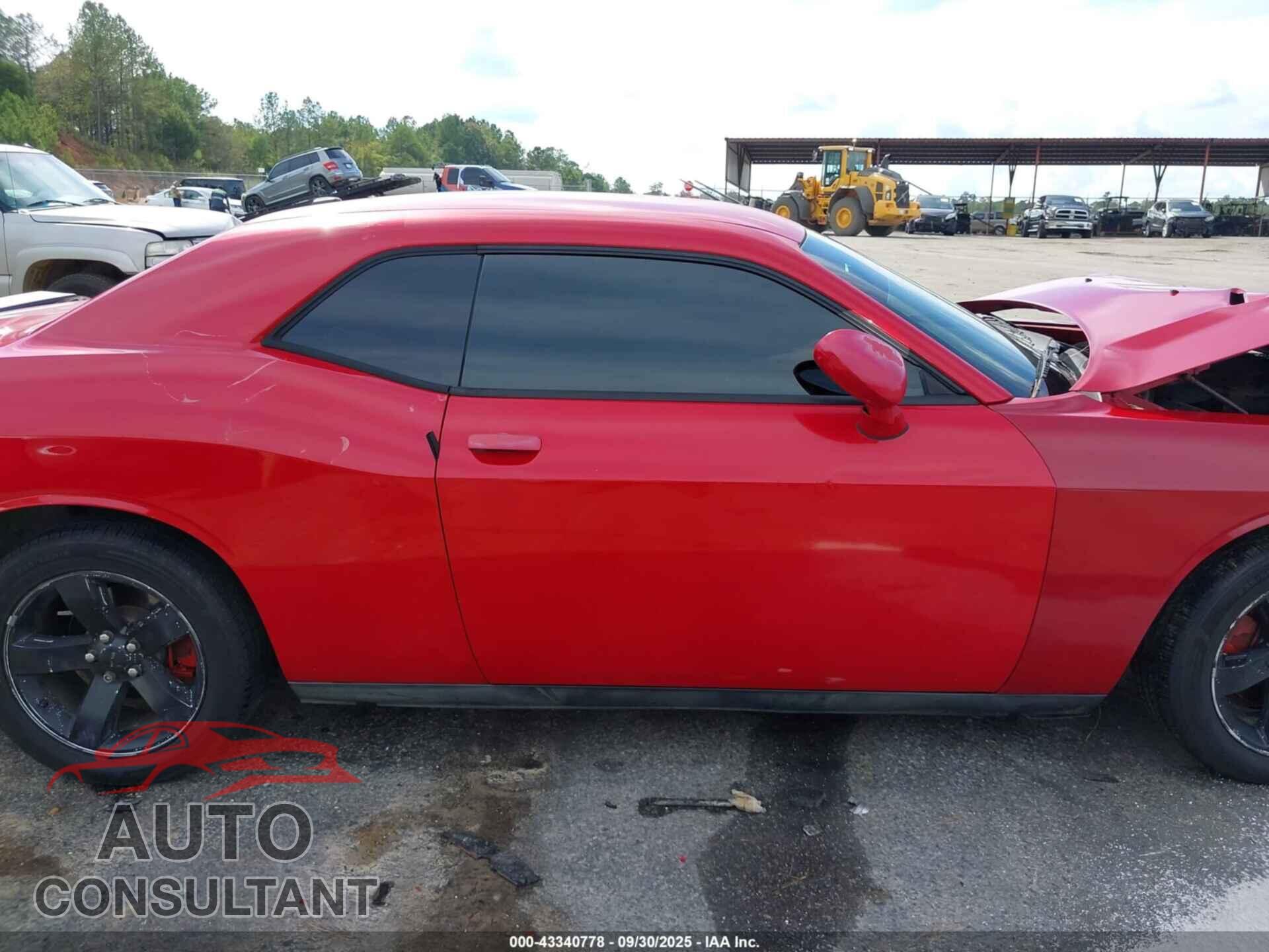 DODGE CHALLENGER 2012 - 2C3CDYAG3CH294297