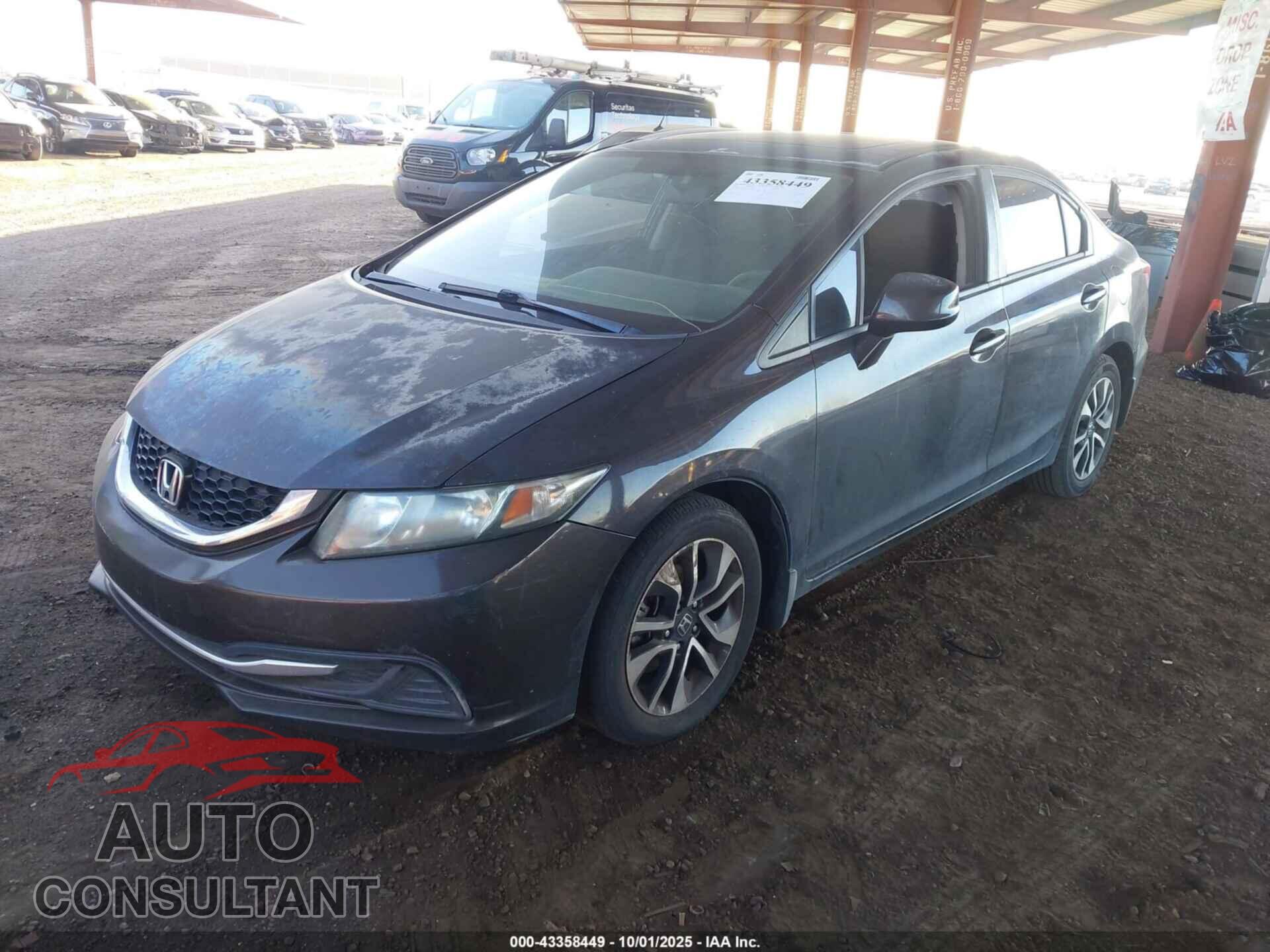 HONDA CIVIC 2013 - 2HGFB2F88DH547632
