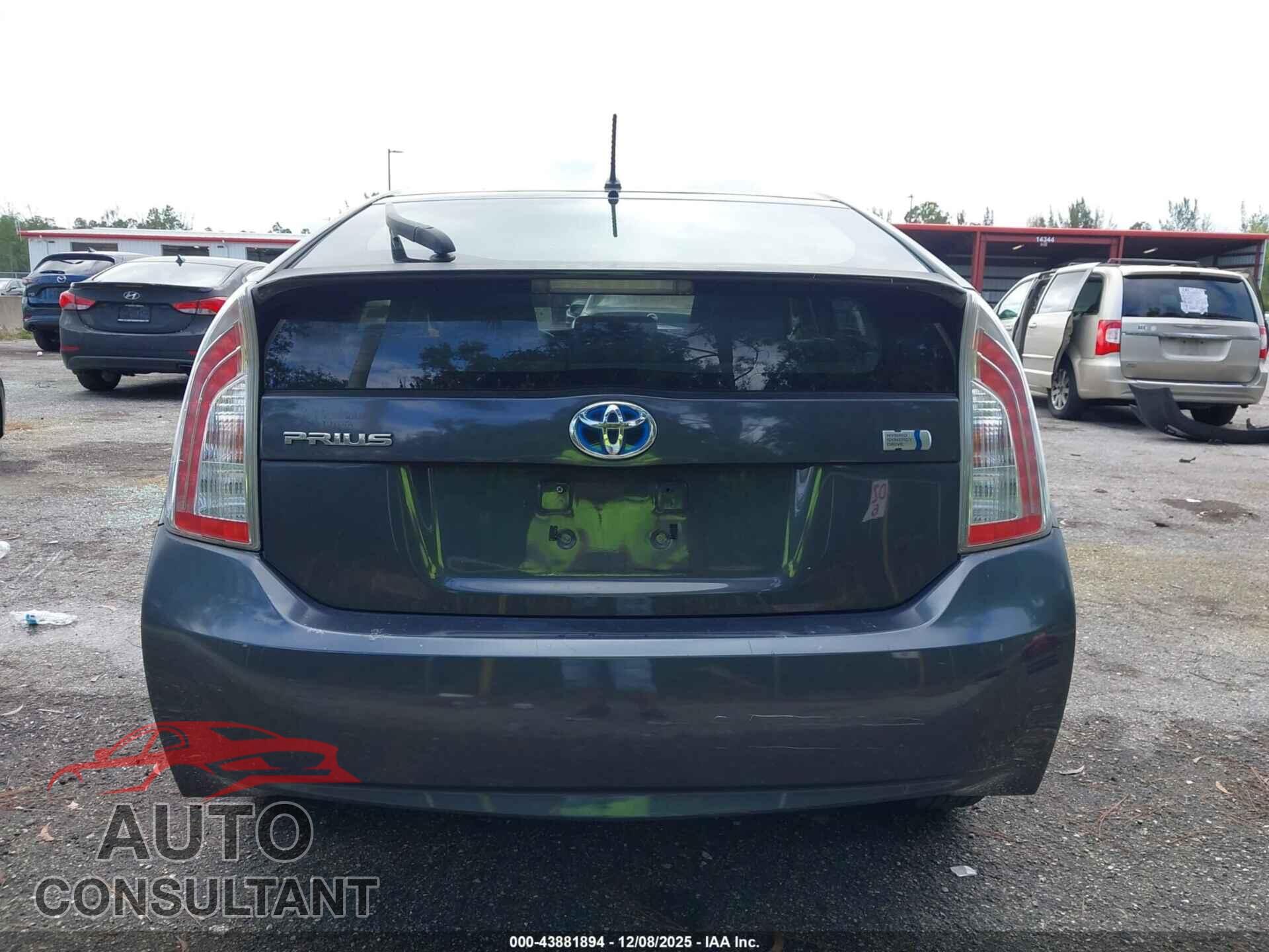 TOYOTA PRIUS 2014 - JTDKN3DU4E0365877