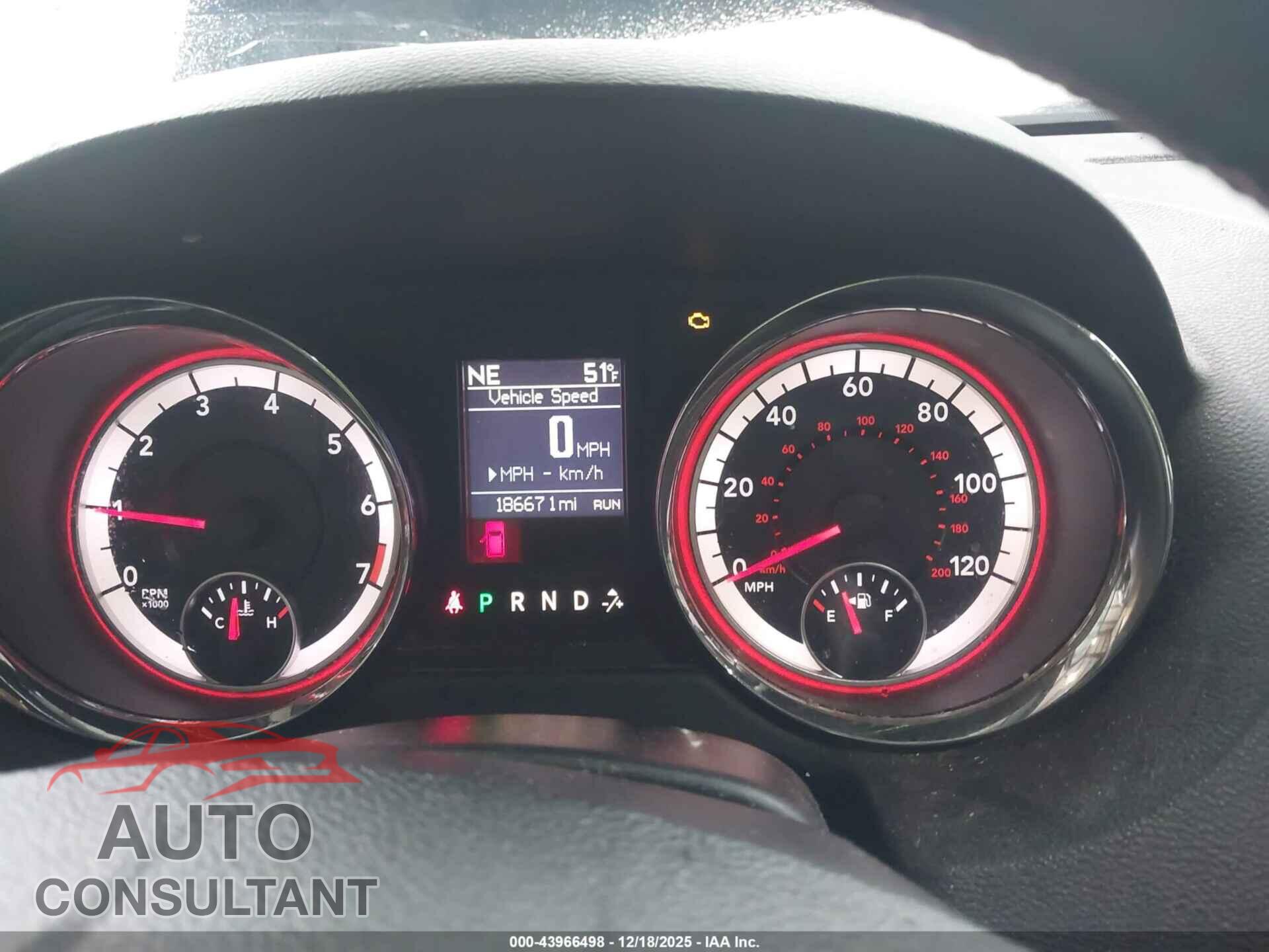 DODGE GRAND CARAVAN 2017 - 2C4RDGEG5HR697578