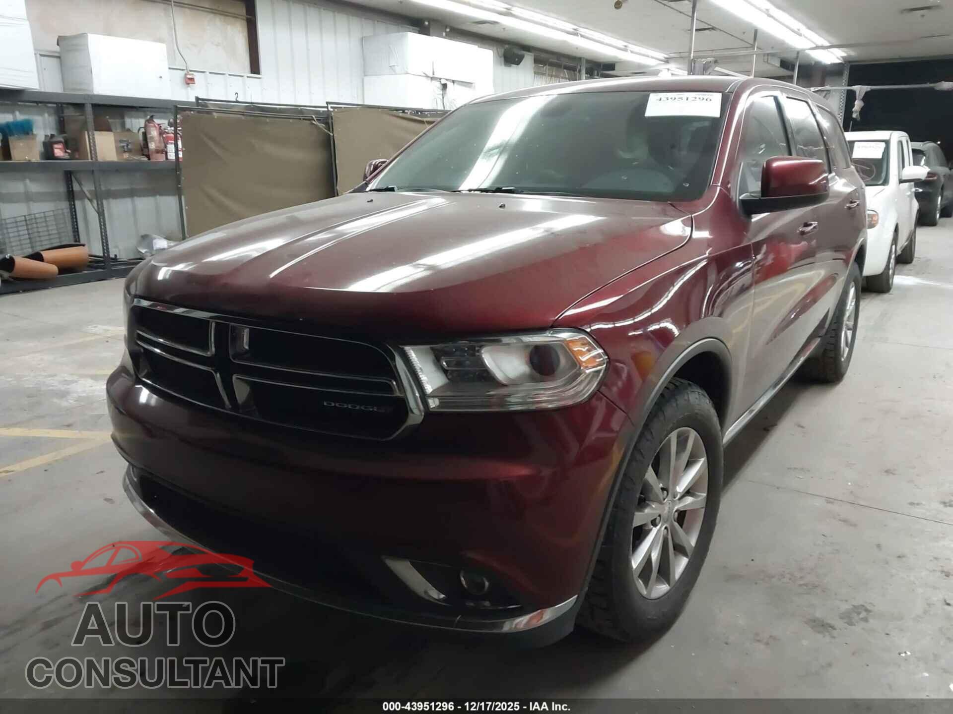 DODGE DURANGO 2018 - 1C4RDHAG4JC254560