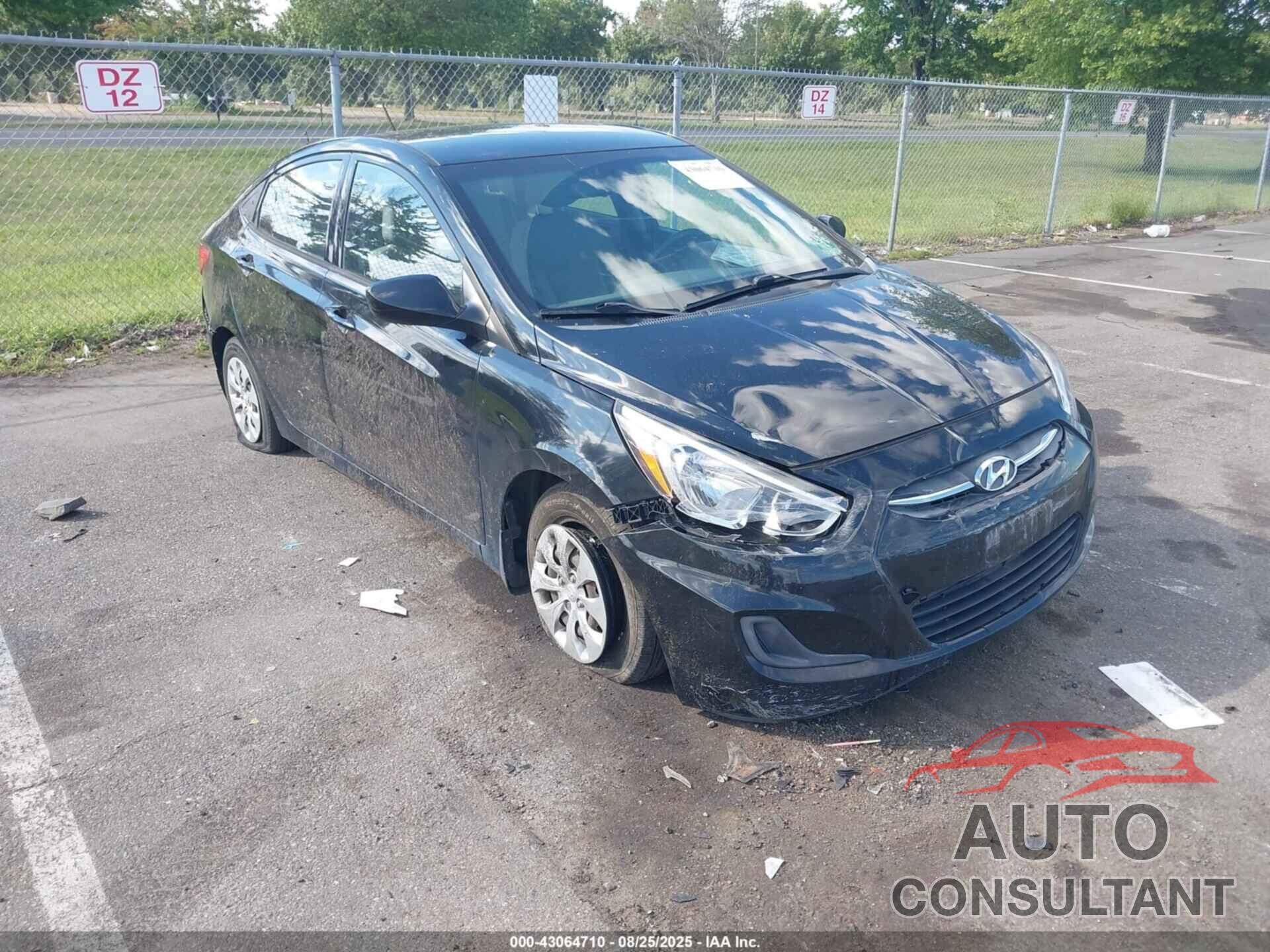 HYUNDAI ACCENT 2016 - KMHCT4AE4GU152514