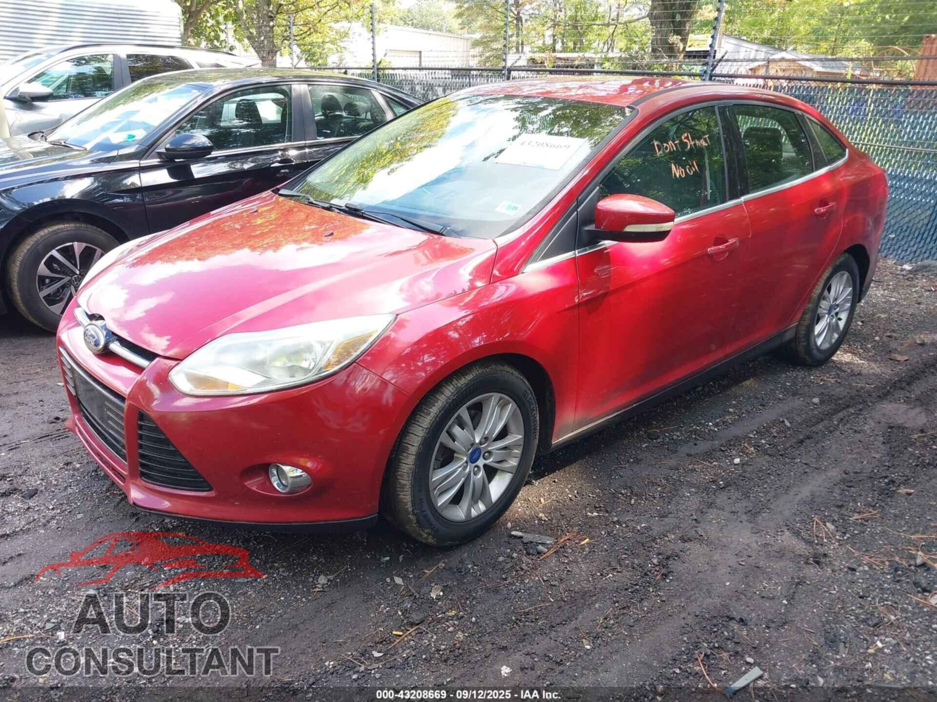 FORD FOCUS 2012 - 1FAHP3H24CL169226