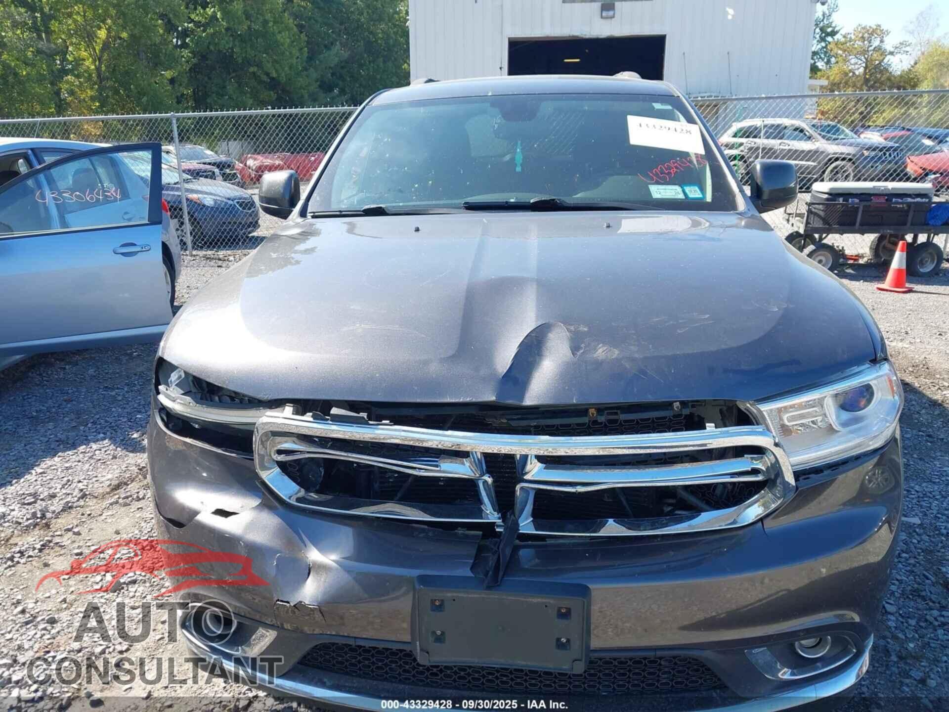 DODGE DURANGO 2018 - 1C4RDJAG4JC324128