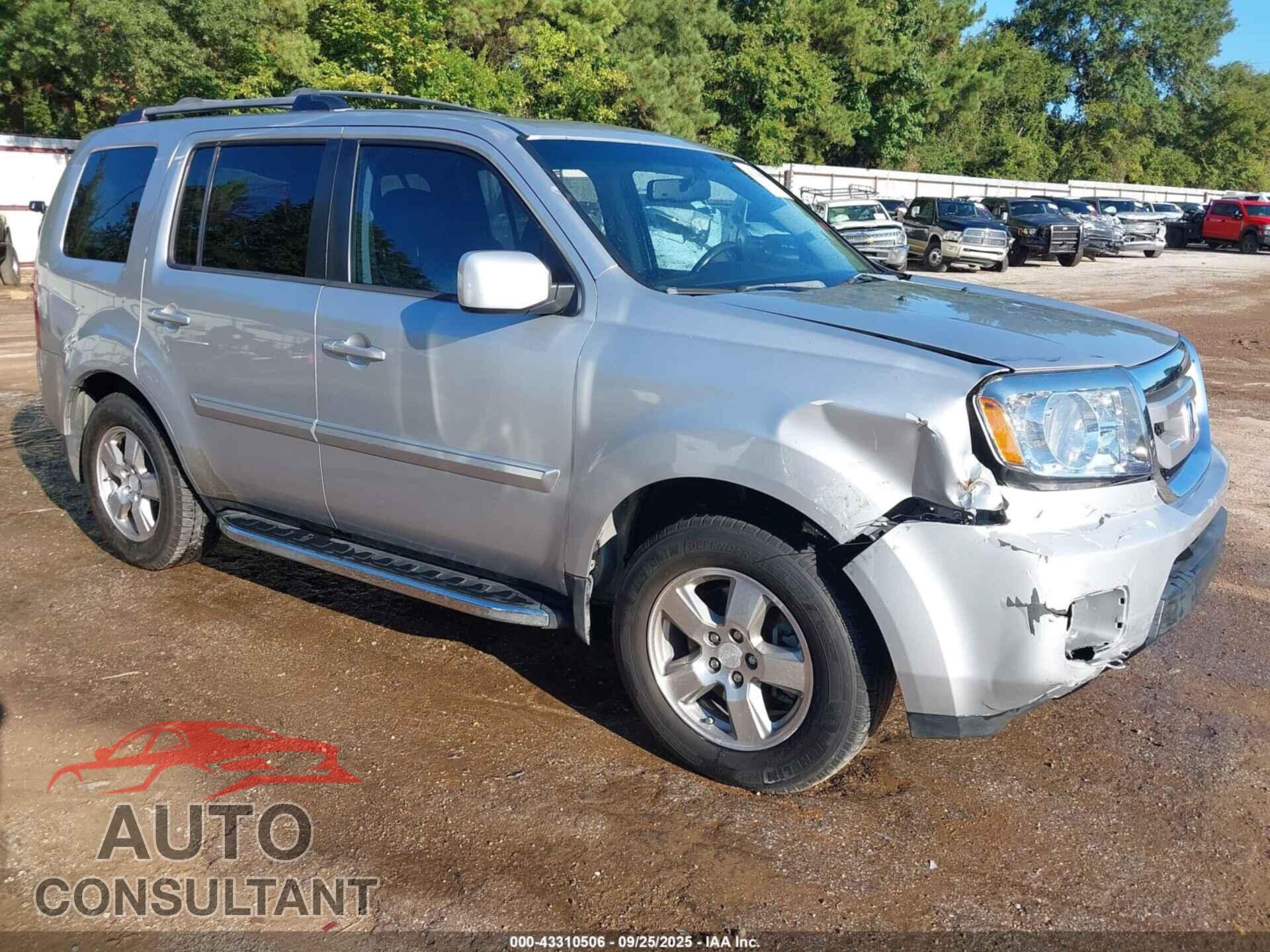 HONDA PILOT 2011 - 5FNYF3H65BB014380