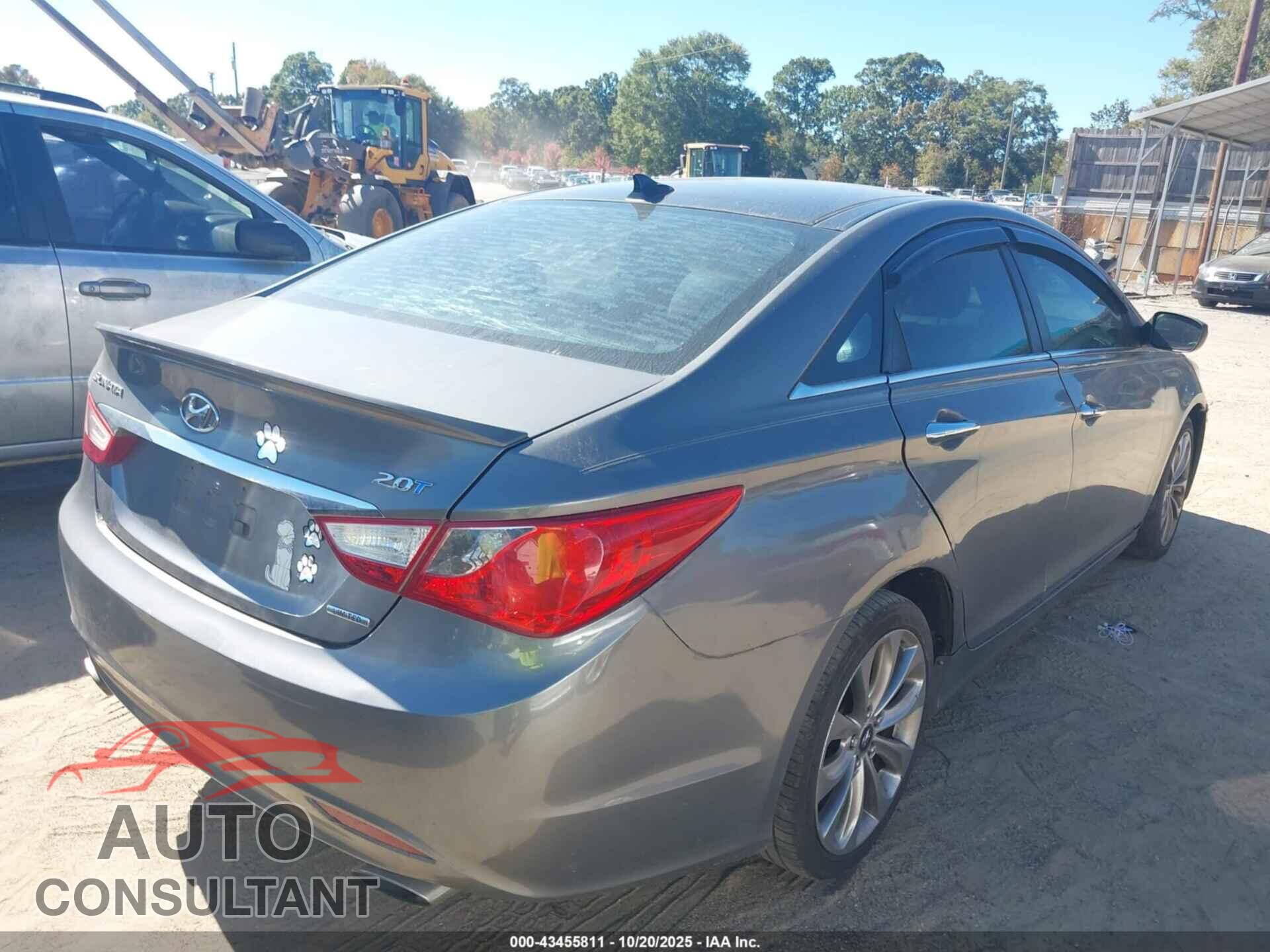 HYUNDAI SONATA 2012 - 5NPEC4AB8CH501875