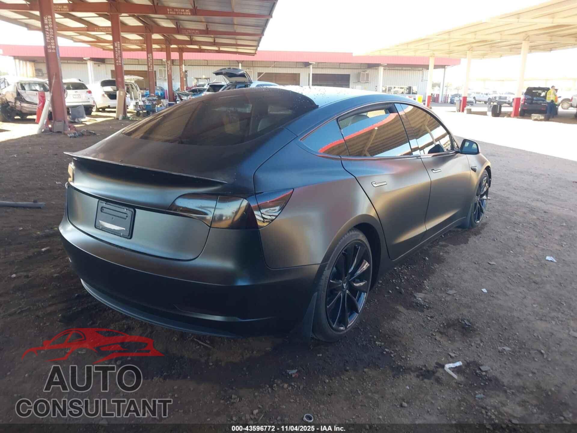 TESLA MODEL 3 2019 - 5YJ3E1EB6KF391870