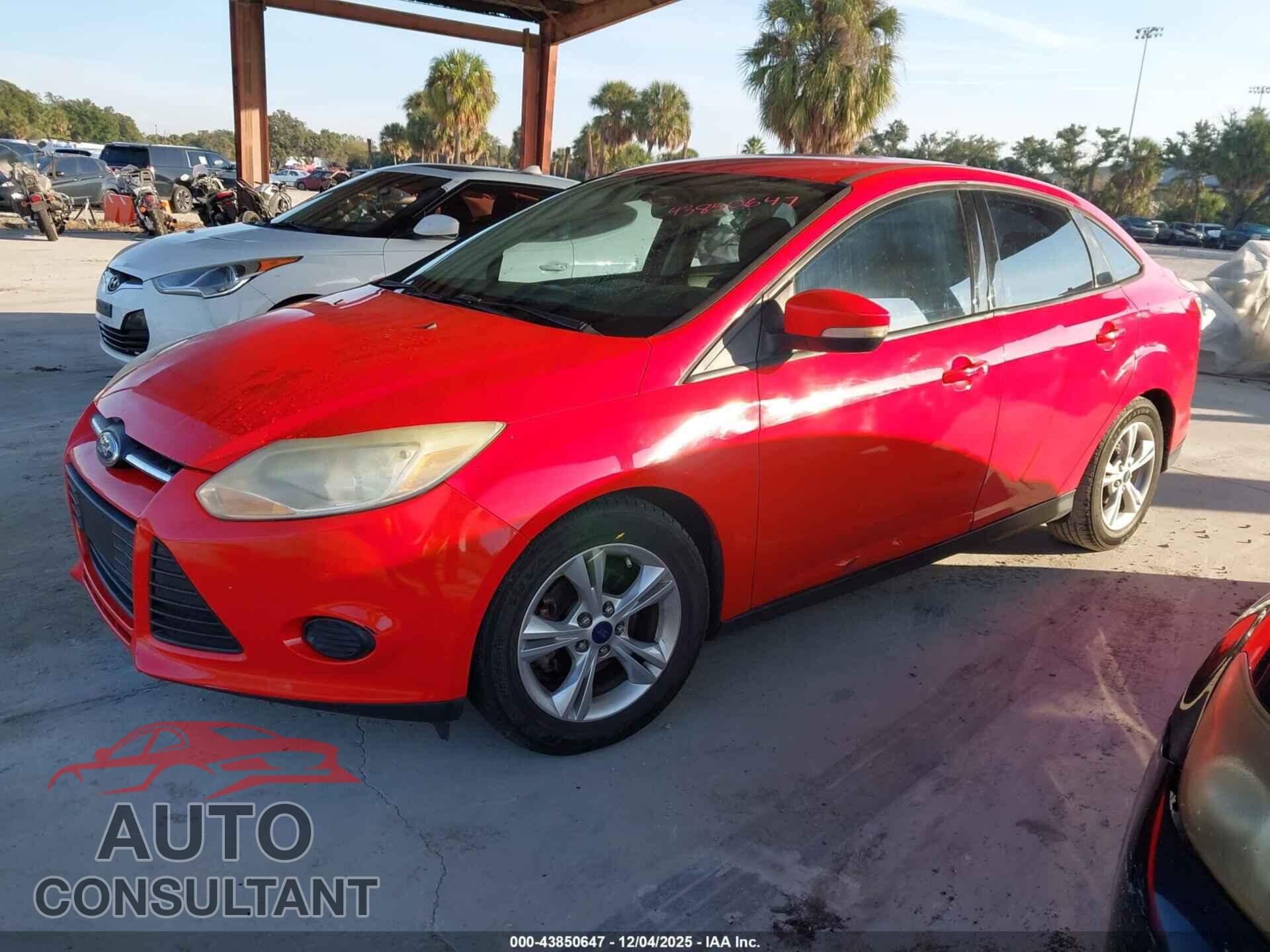 FORD FOCUS 2014 - 1FADP3F26EL372462