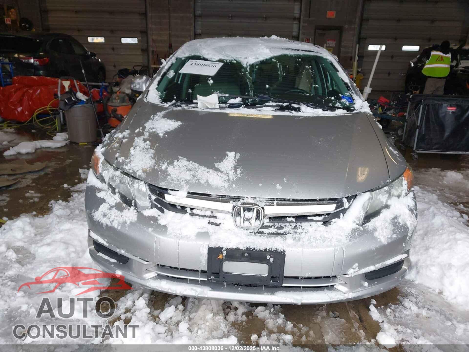 HONDA CIVIC 2012 - 19XFB2F84CE308071