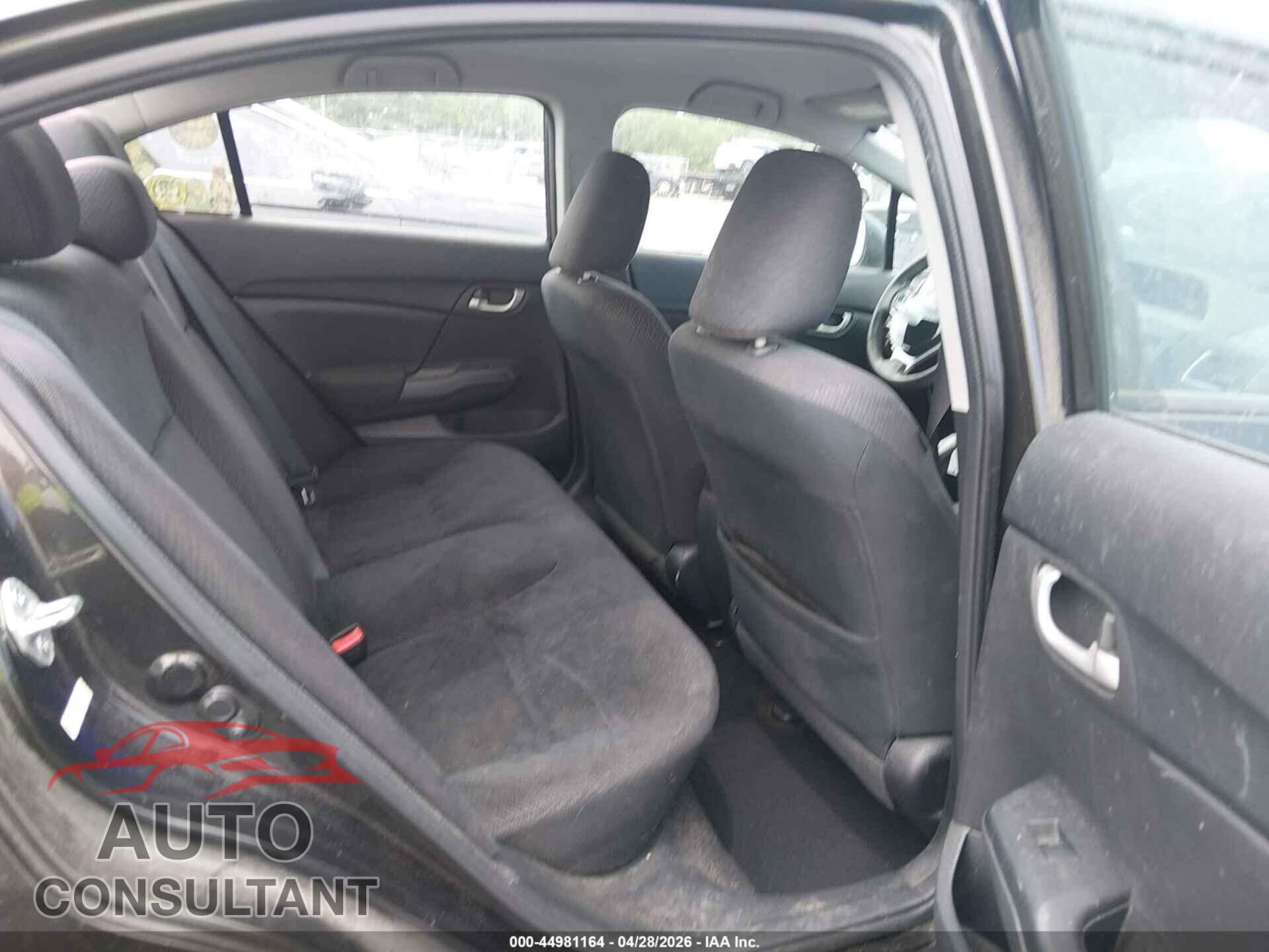 HONDA CIVIC 2013 - 19XFB2F55DE021328
