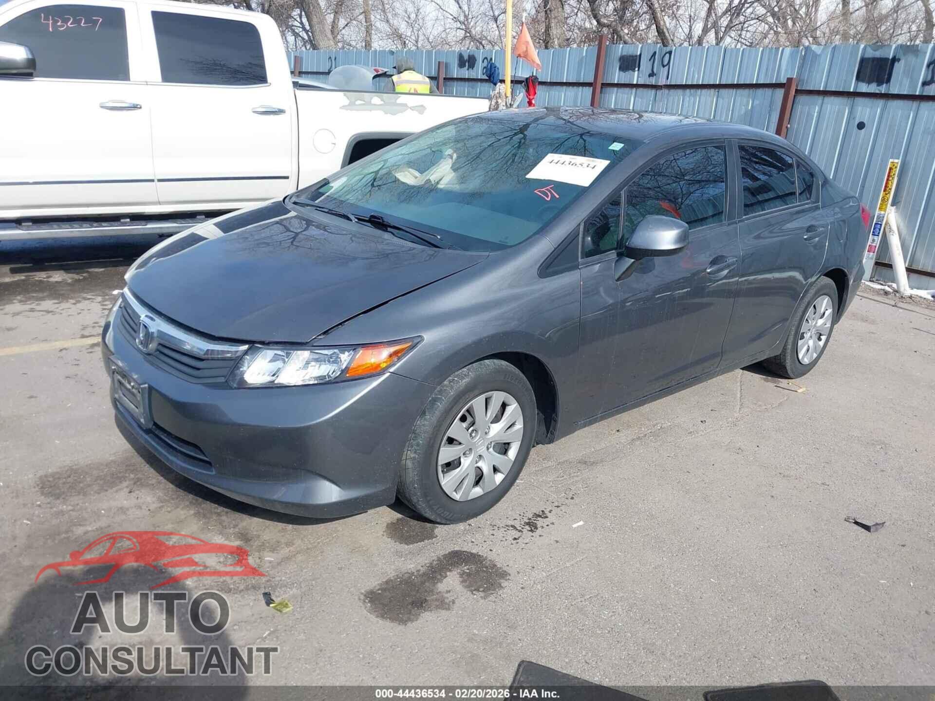 HONDA CIVIC 2012 - 2HGFB2F55CH600467