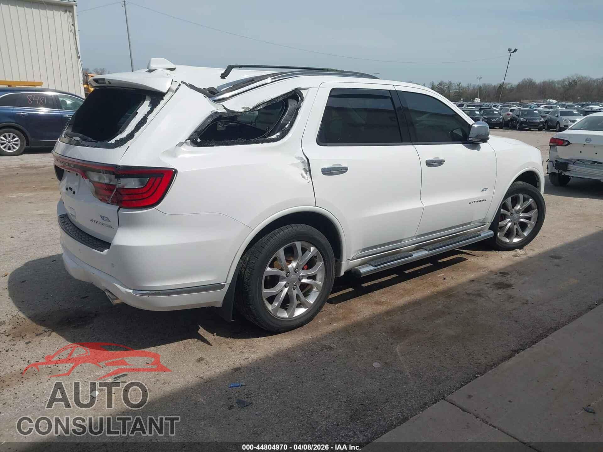 DODGE DURANGO 2017 - 1C4SDJET2HC937772