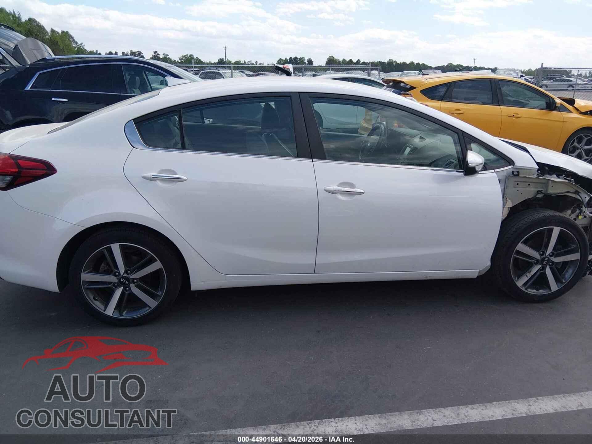 KIA FORTE 2017 - 3KPFL4A87HE121043