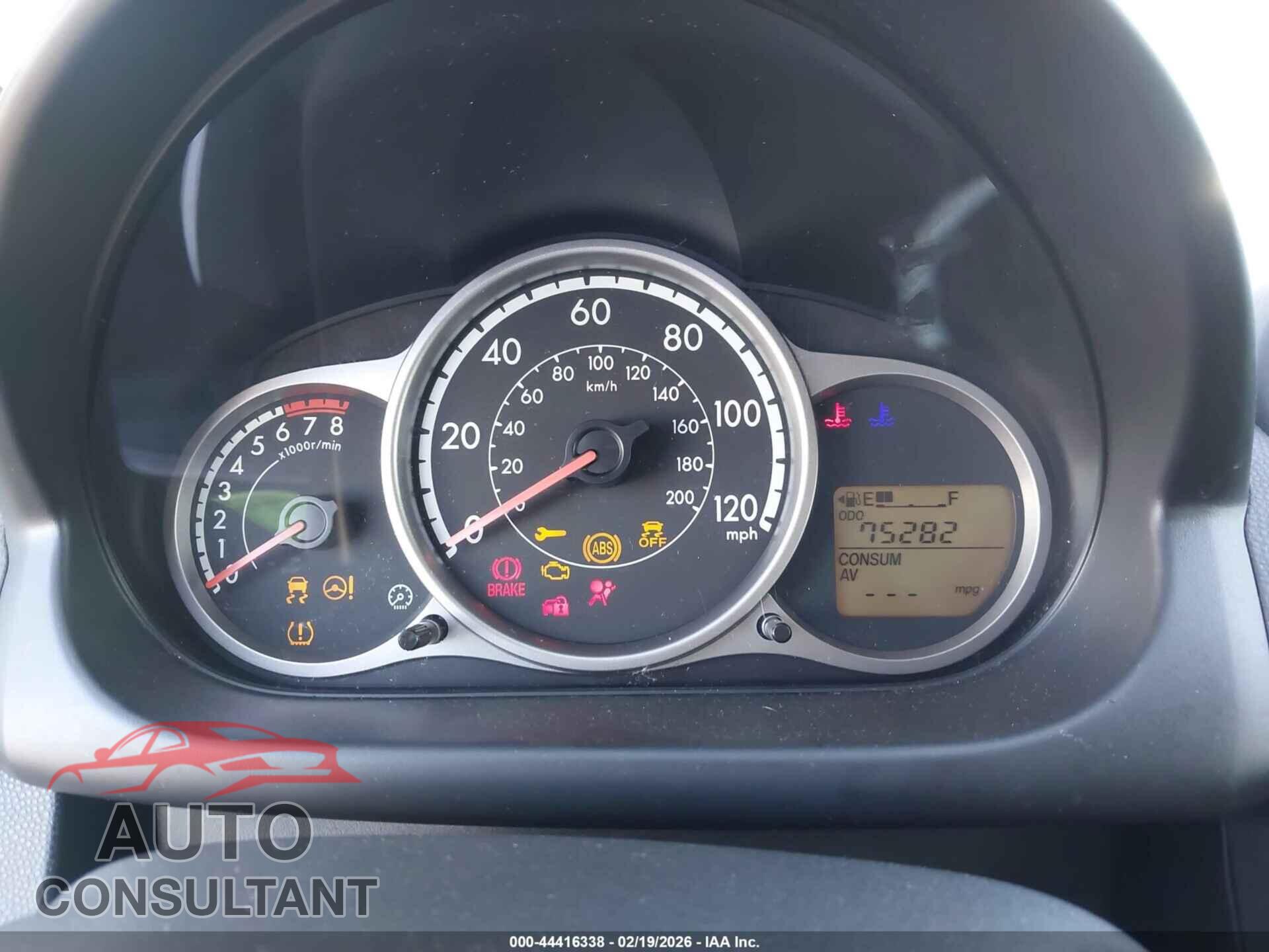MAZDA MAZDA2 2012 - JM1DE1LY1C0149869