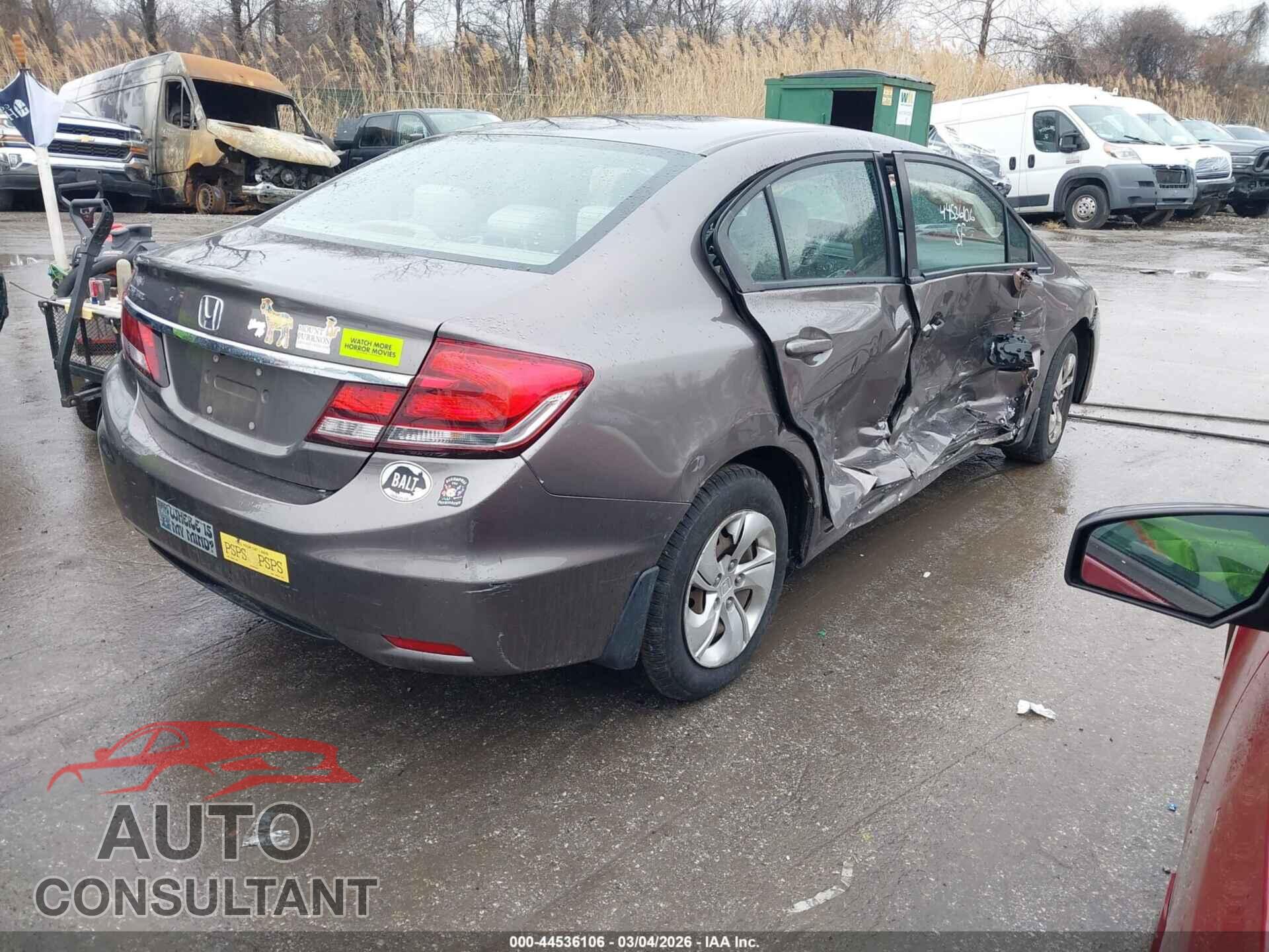 HONDA CIVIC 2015 - 19XFB2F55FE236856