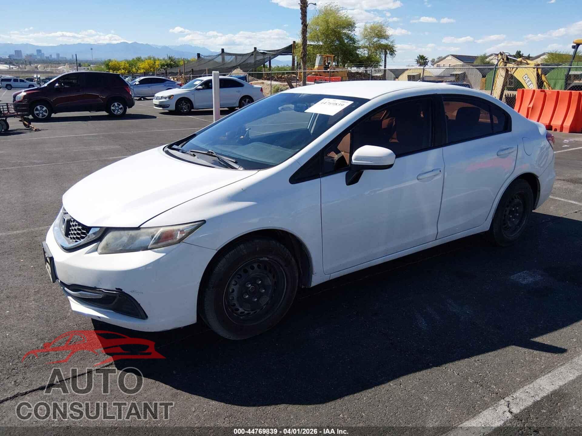HONDA CIVIC 2014 - 19XFB2F5XEE248662