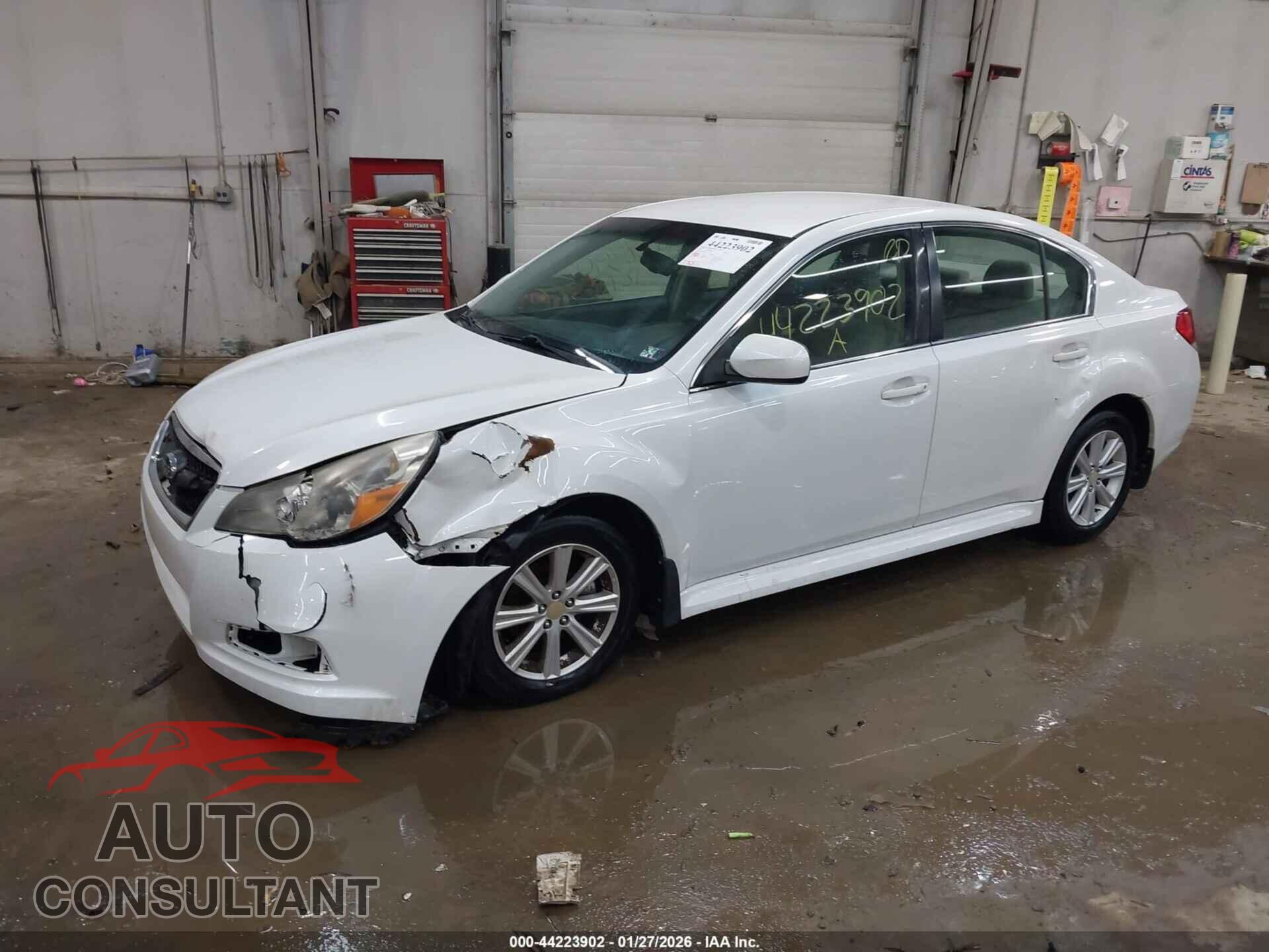 SUBARU LEGACY 2012 - 4S3BMBA62C3019714