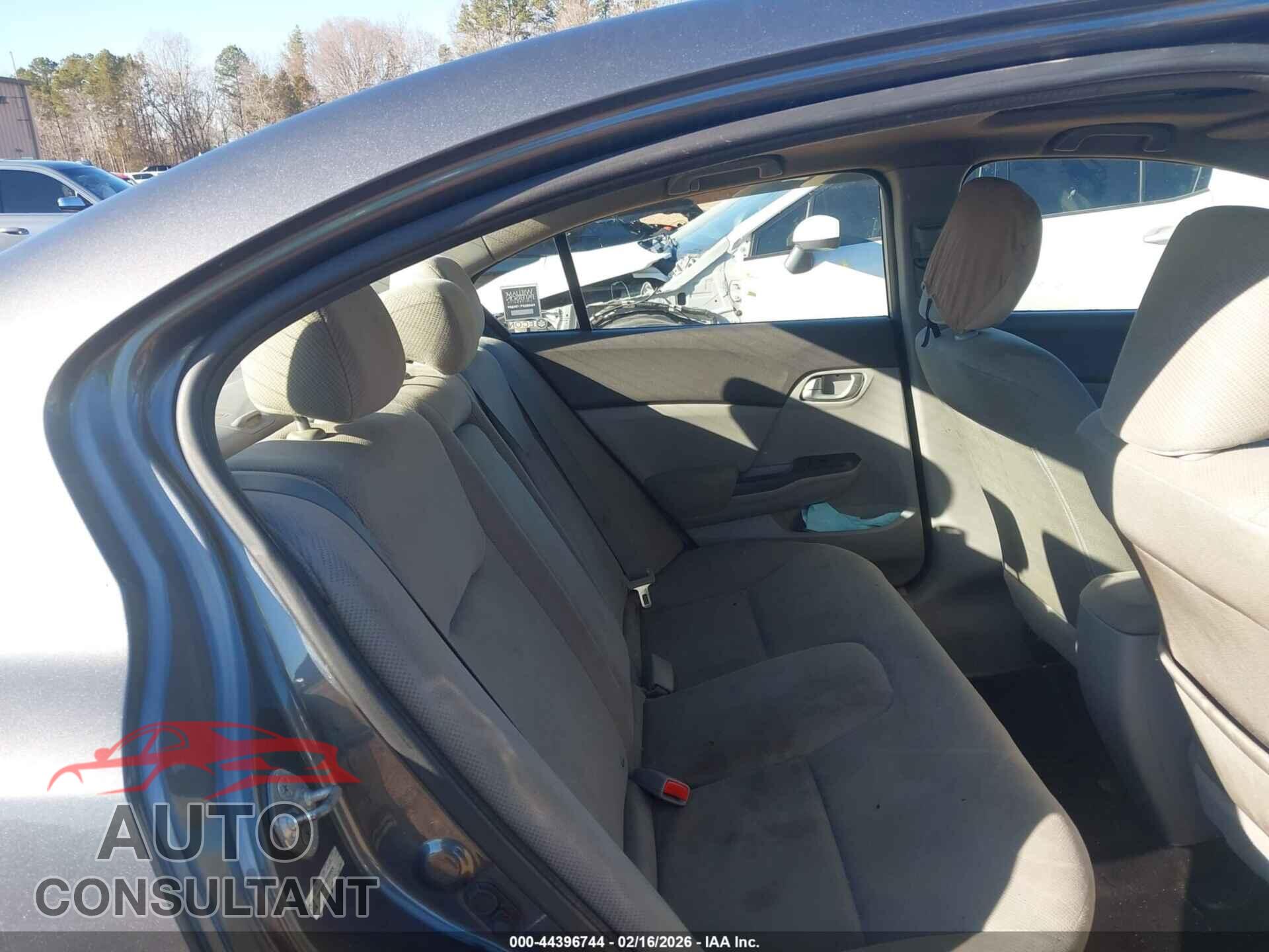 HONDA CIVIC 2012 - 19XFB2F85CE339524
