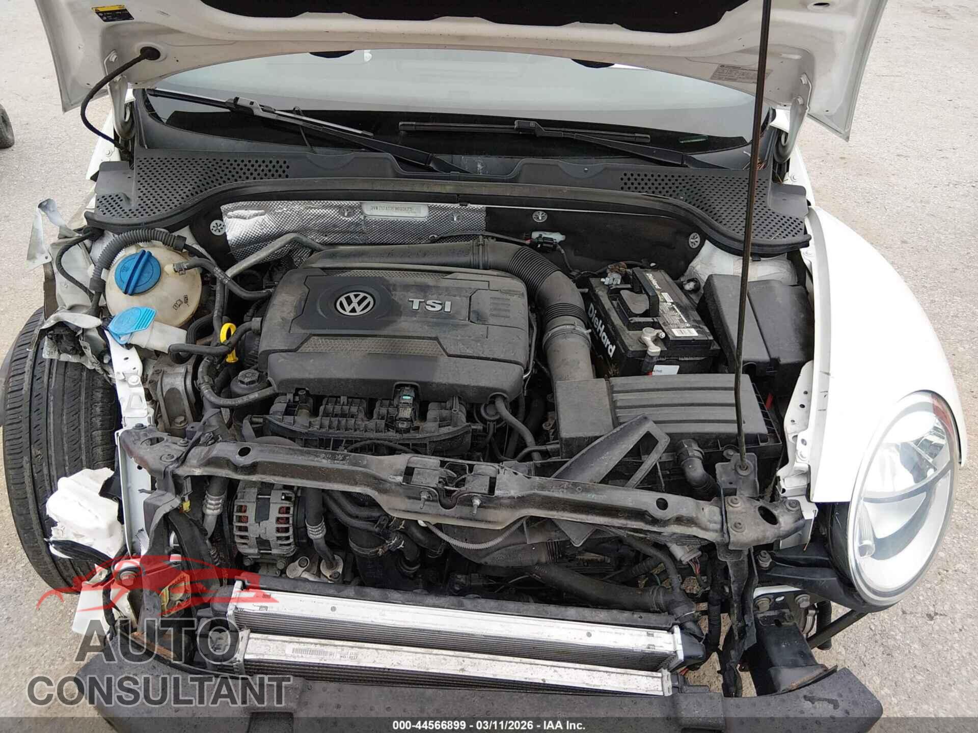 VOLKSWAGEN BEETLE 2015 - 3VWJ17AT2FM603473