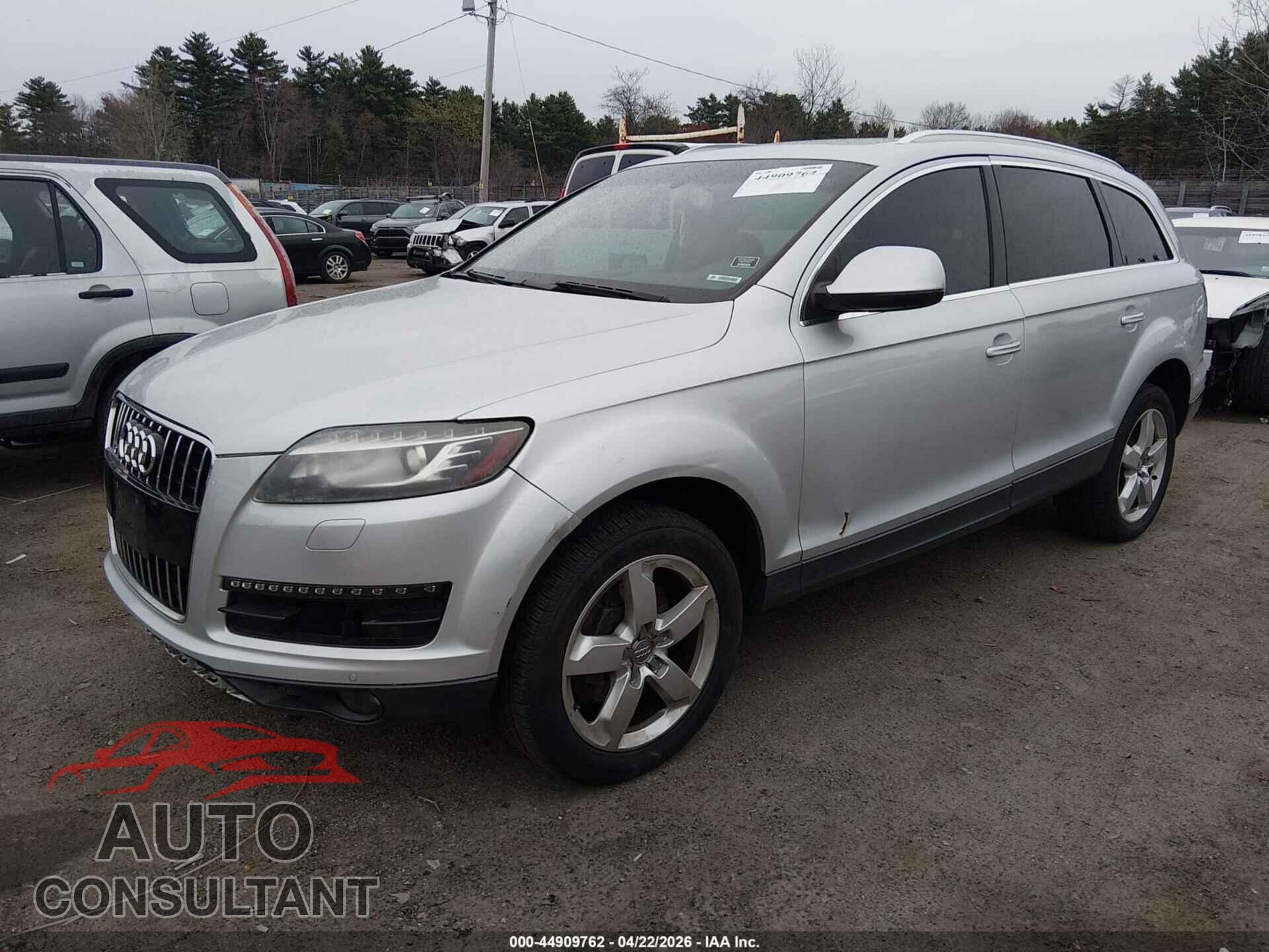 AUDI Q7 2013 - WA1LGAFEXDD014983
