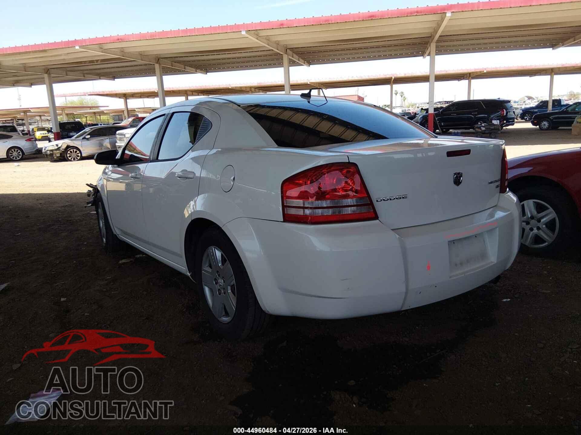 DODGE AVENGER 2010 - 1B3CC4FB1AN170653
