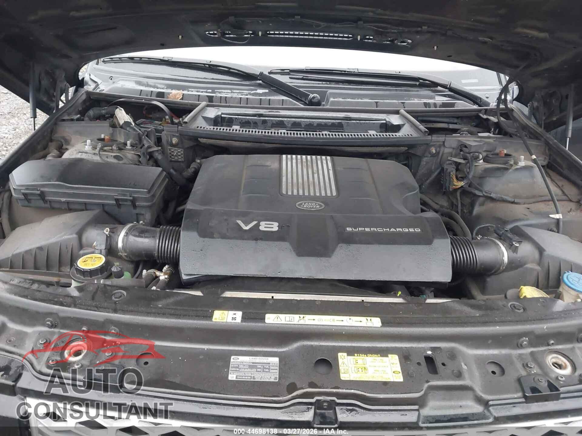 LAND ROVER RANGE ROVER 2012 - SALMF1E48CA363753