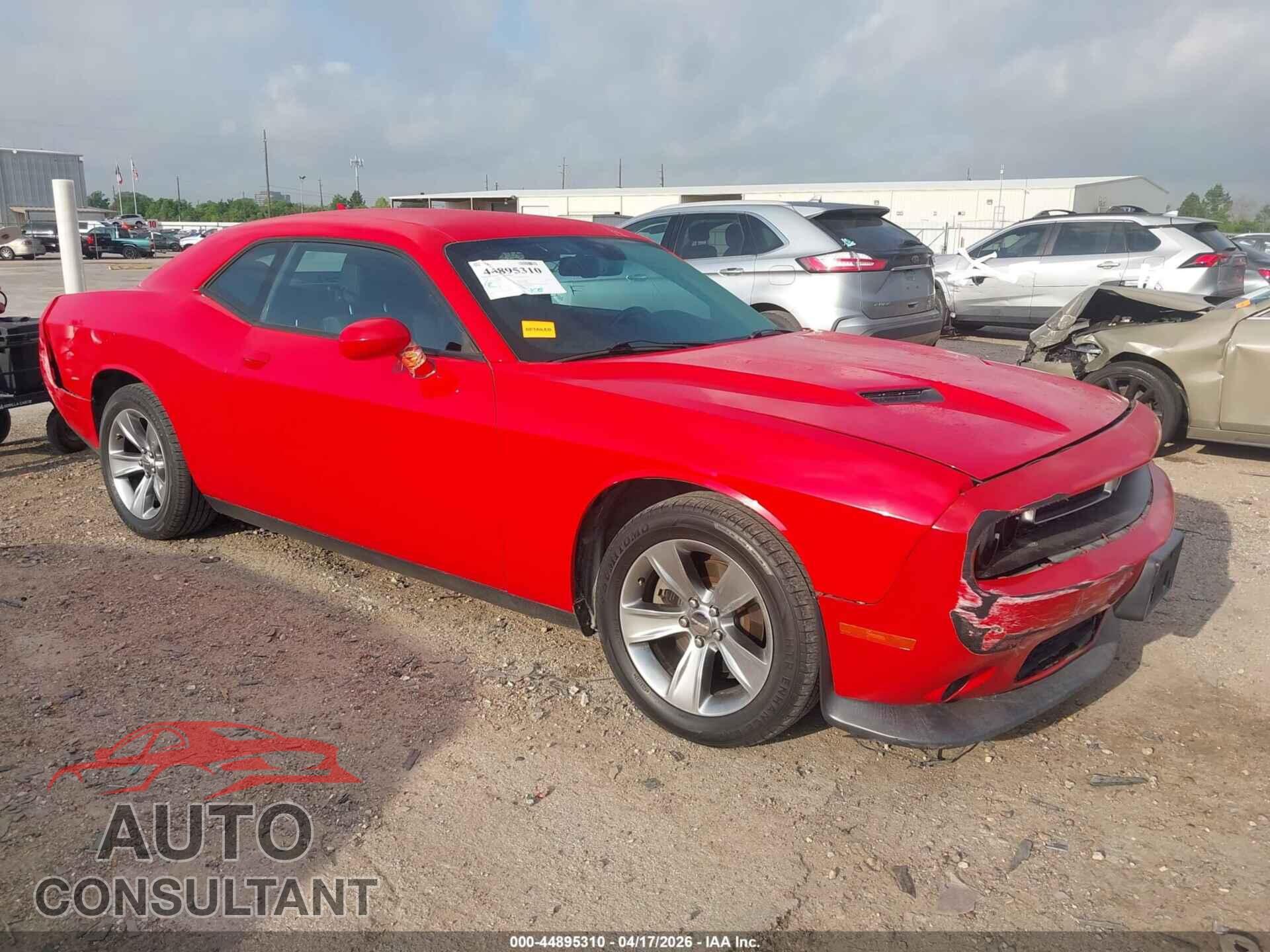 DODGE CHALLENGER 2016 - 2C3CDZAG4GH172317