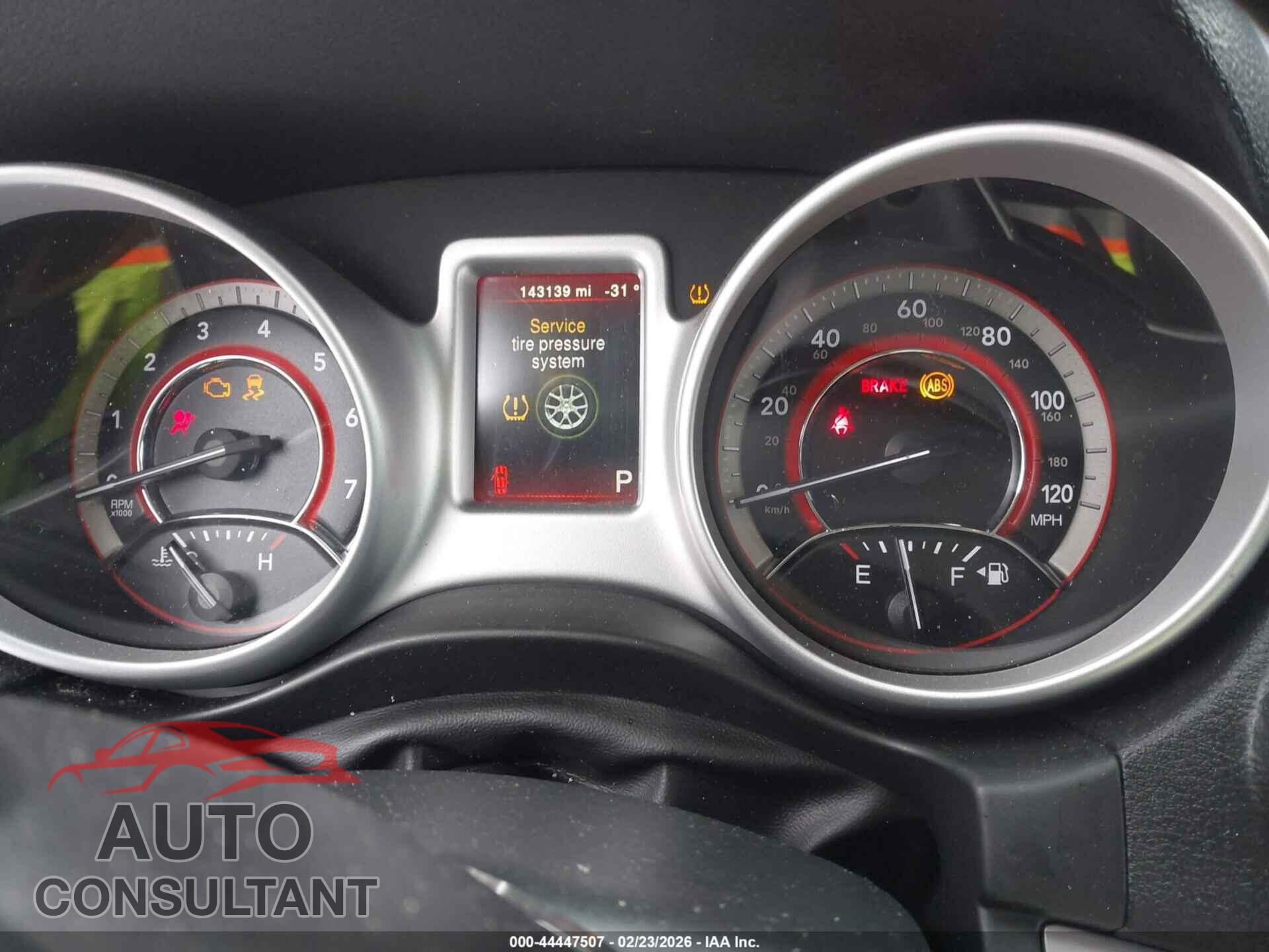 DODGE JOURNEY 2017 - 3C4PDCBB6HT701417