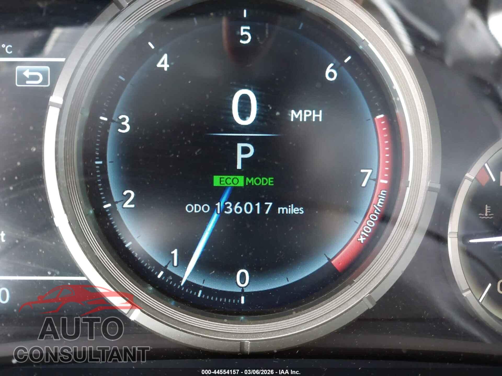 LEXUS RX 350 2016 - 2T2BZMCA3GC052759