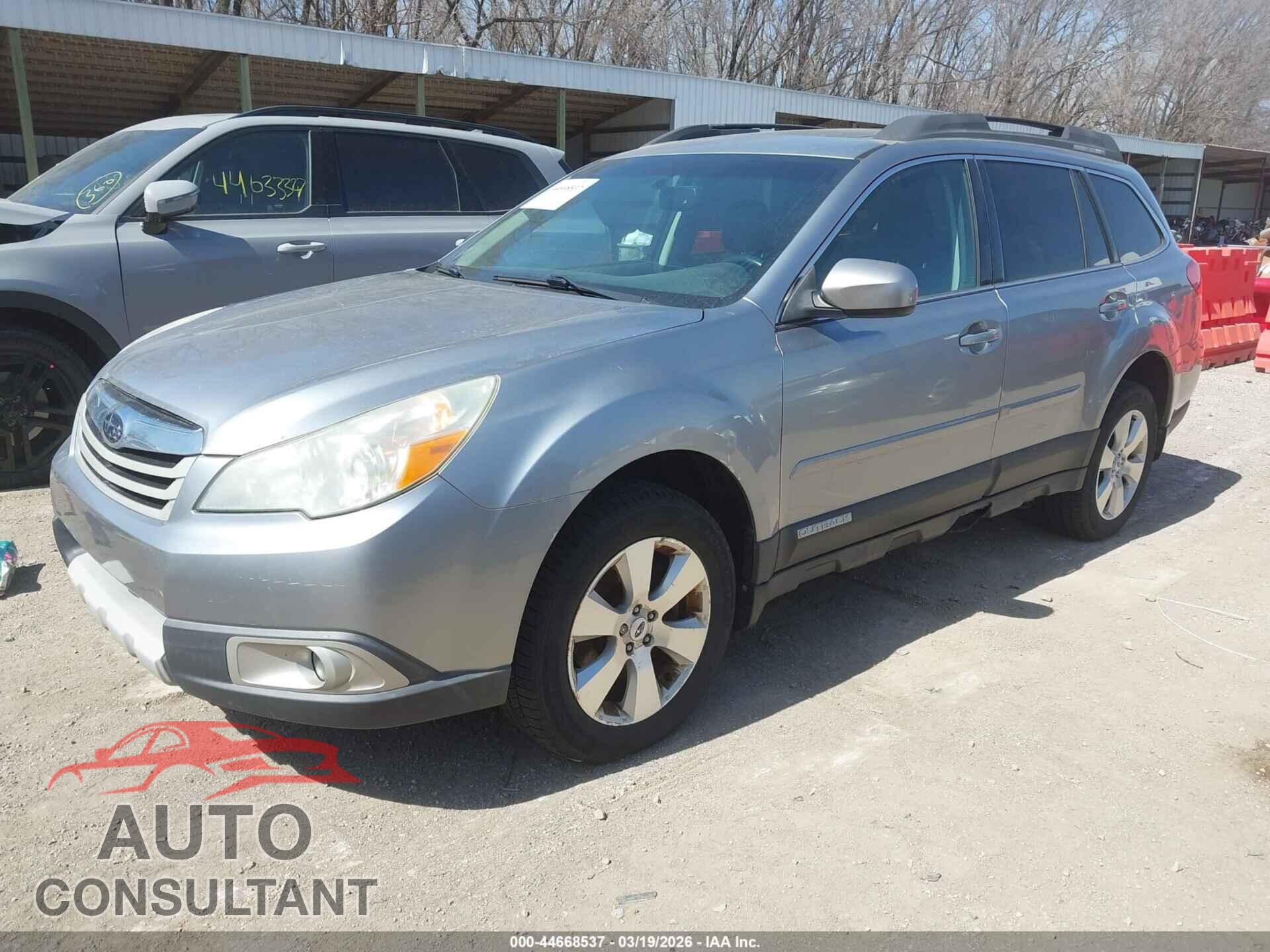 SUBARU OUTBACK 2011 - 4S4BRDKC0B2445452