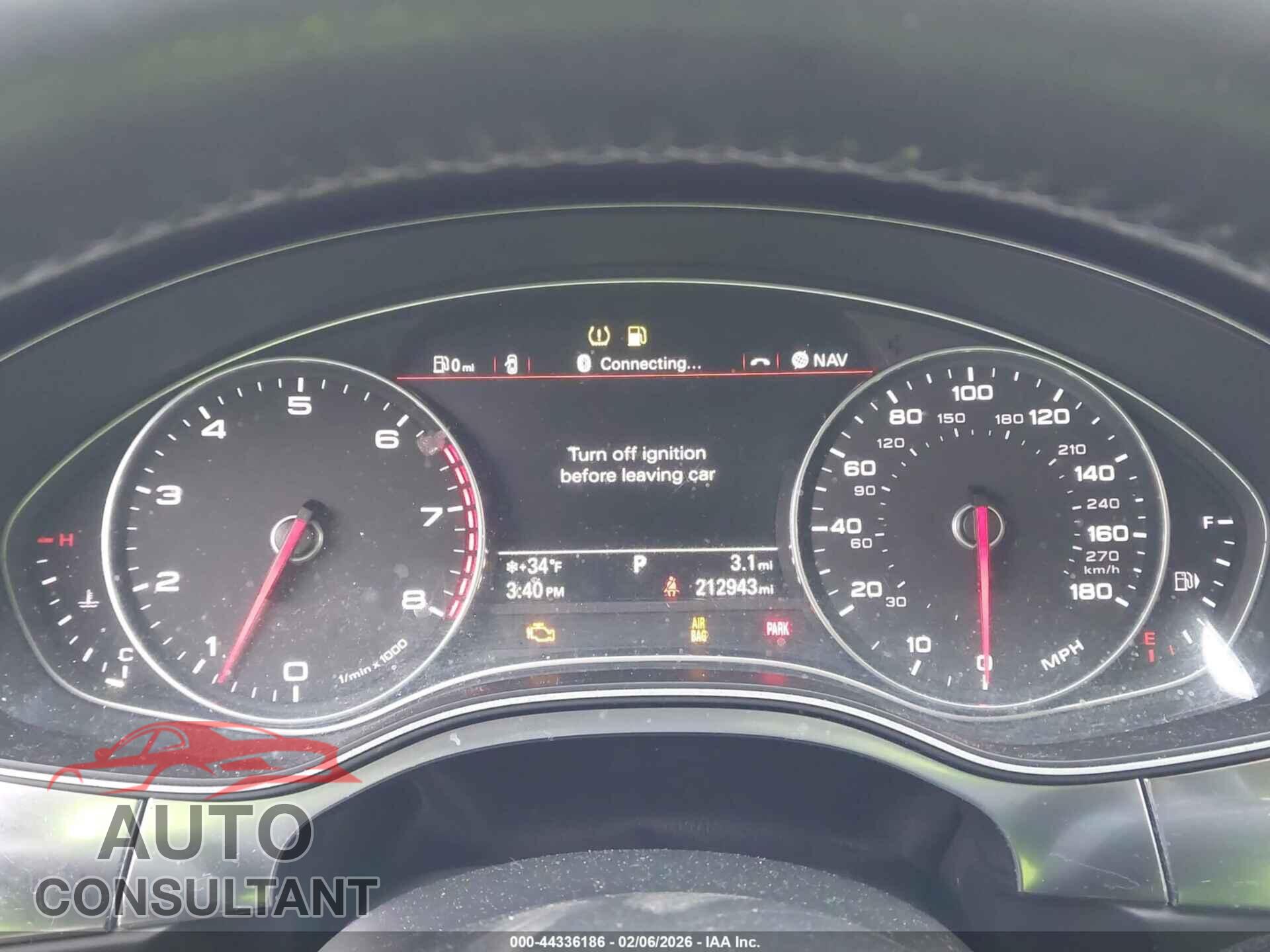 AUDI A7 2013 - WAUYGAFC8DN078957