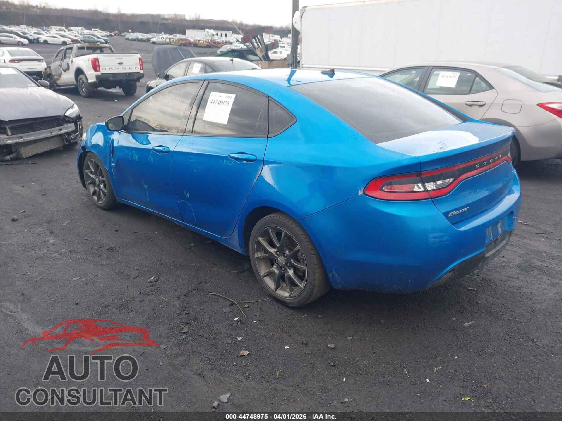 DODGE DART 2015 - 1C3CDFAA1FD363876