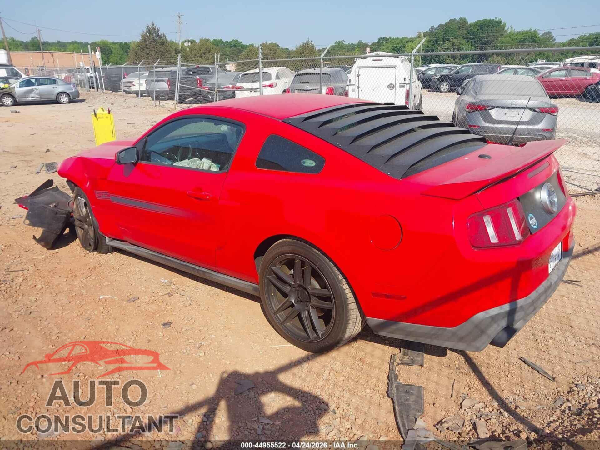 FORD MUSTANG 2011 - 1ZVBP8CF2B5124812