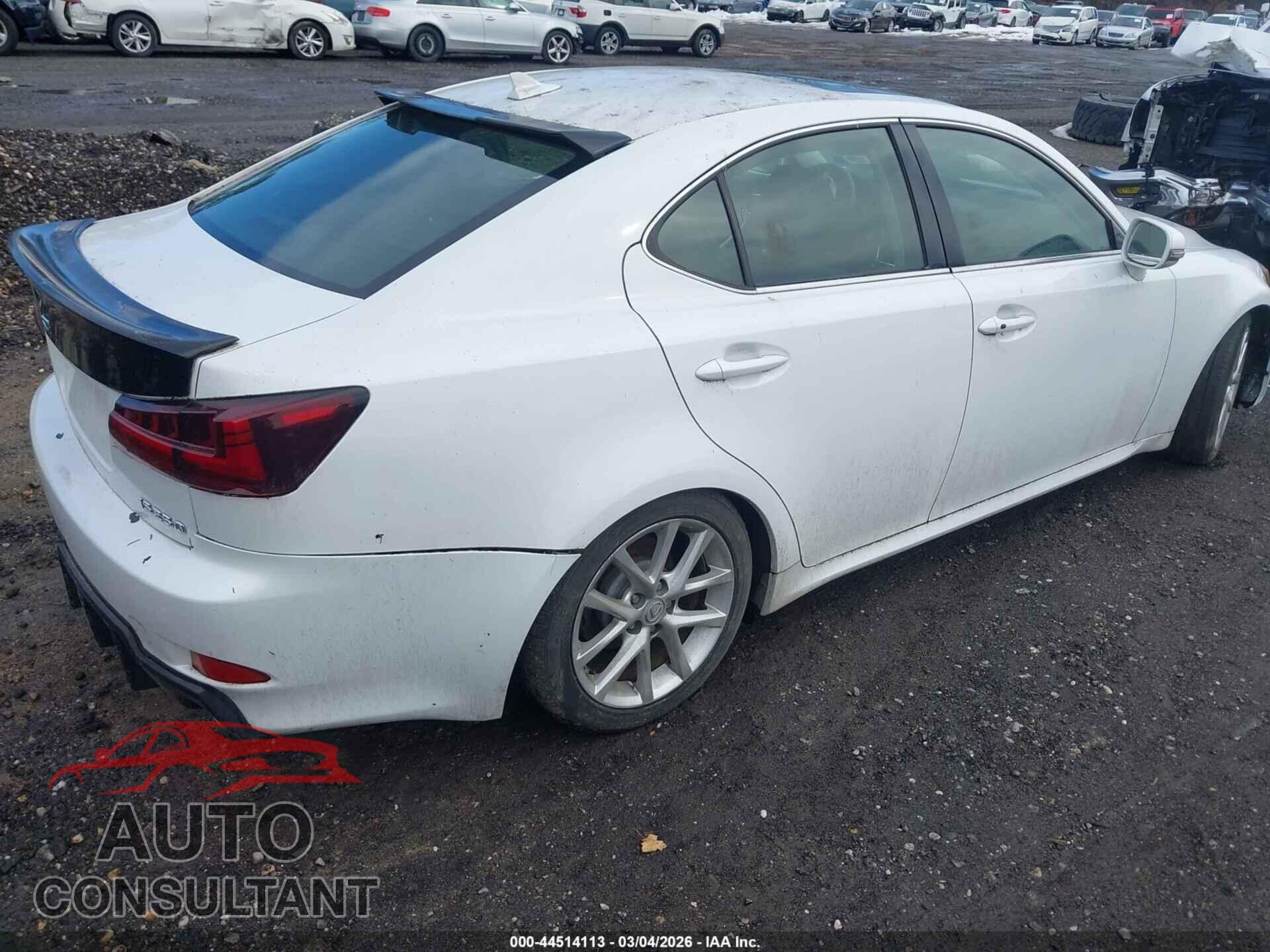 LEXUS IS 250 2012 - JTHCF5C24C5058009