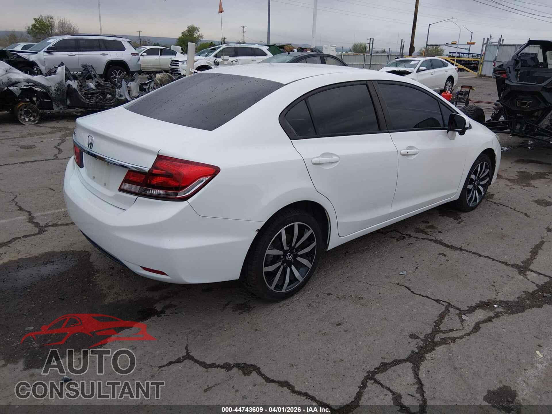 HONDA CIVIC 2014 - 19XFB2F93EE058575