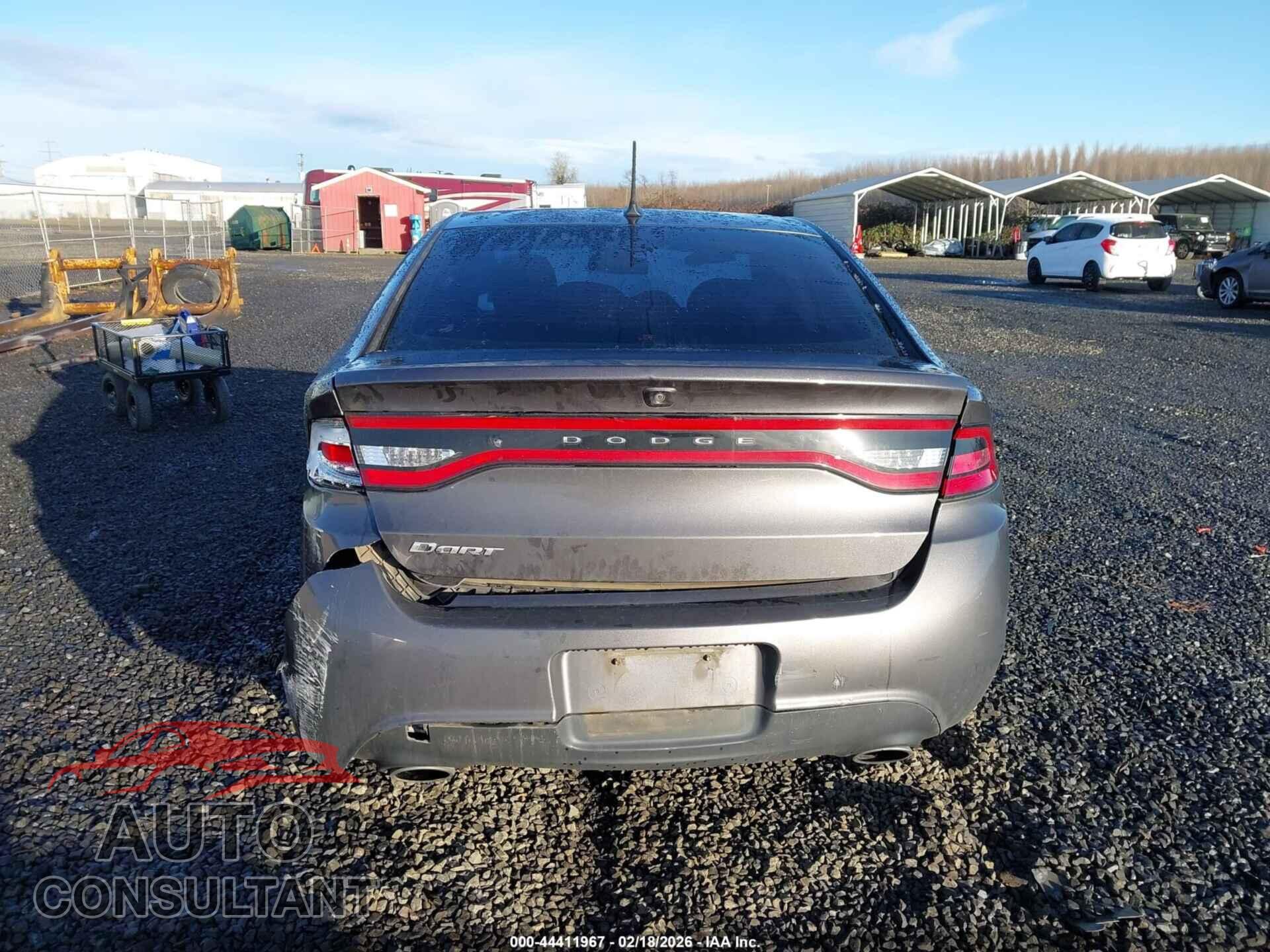 DODGE DART 2015 - 1C3CDFBB5FD275775