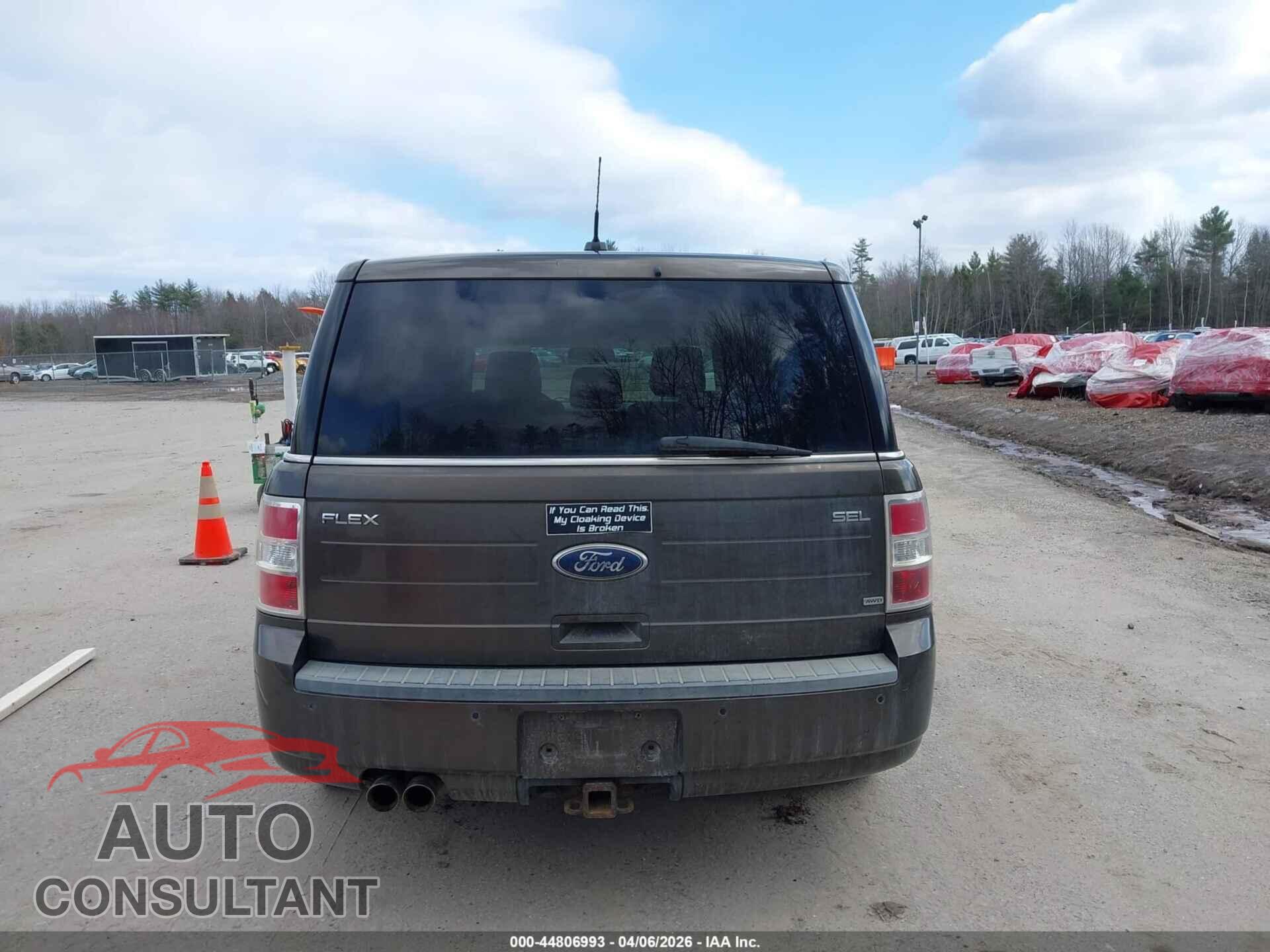 FORD FLEX 2011 - 2FMHK6CC8BBD24669