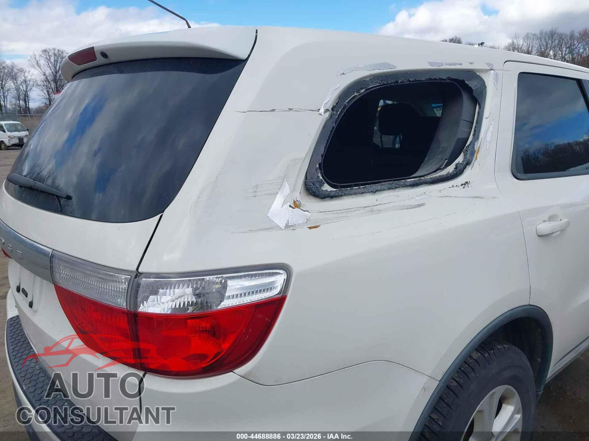 DODGE DURANGO 2011 - 1D4RE2GG5BC651250