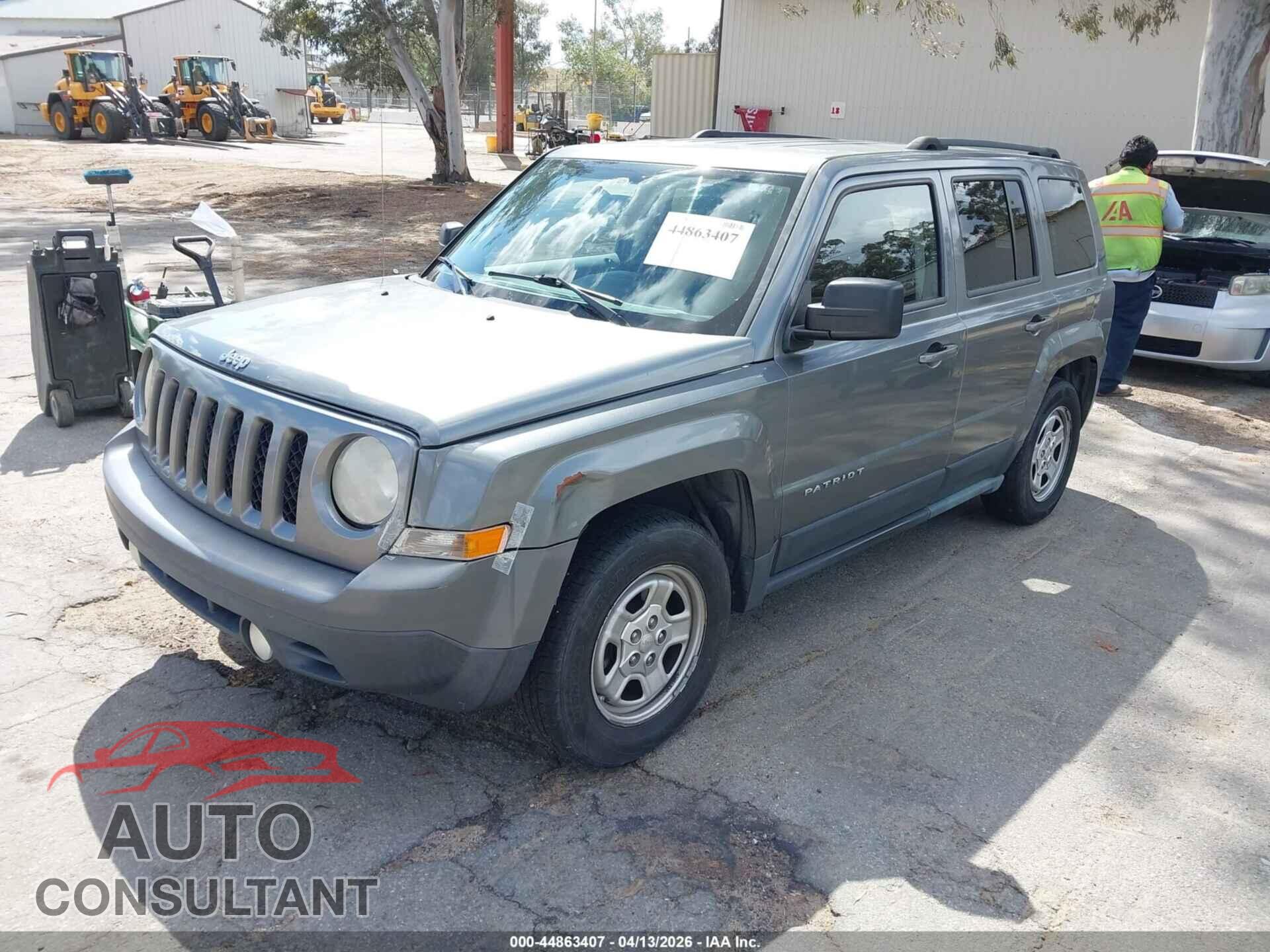 JEEP PATRIOT 2012 - 1C4NJPBB6CD542355