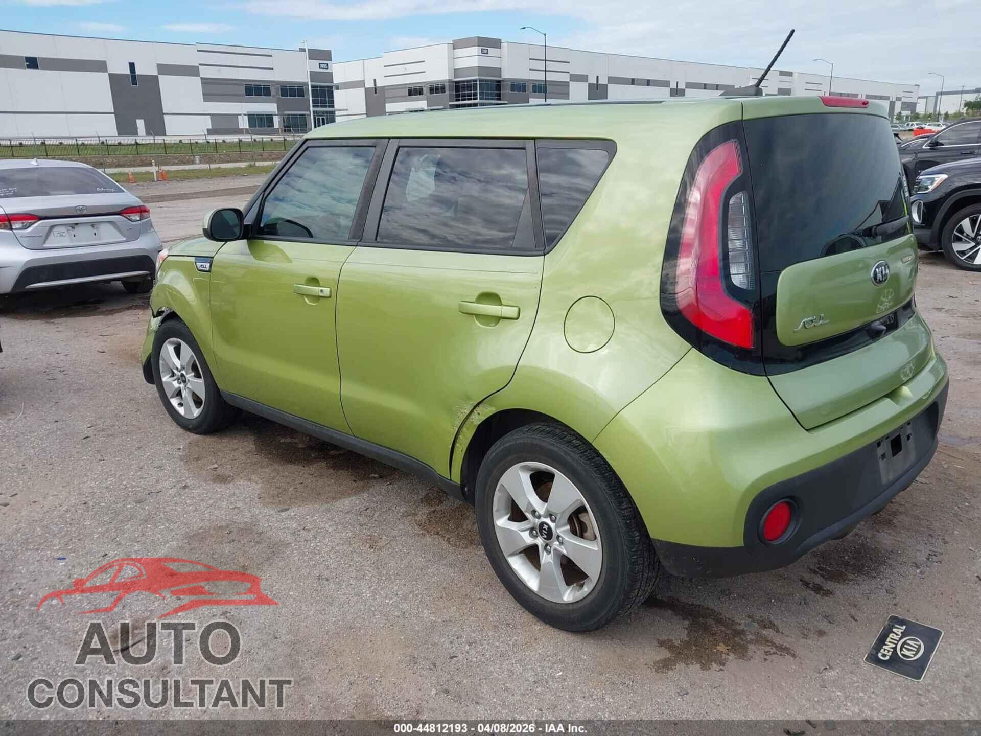 KIA SOUL 2019 - KNDJN2A24K7911055