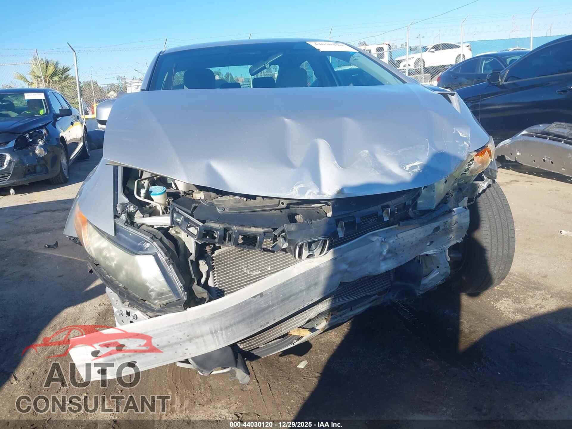 HONDA CIVIC 2012 - 19XFB2F56CE382761