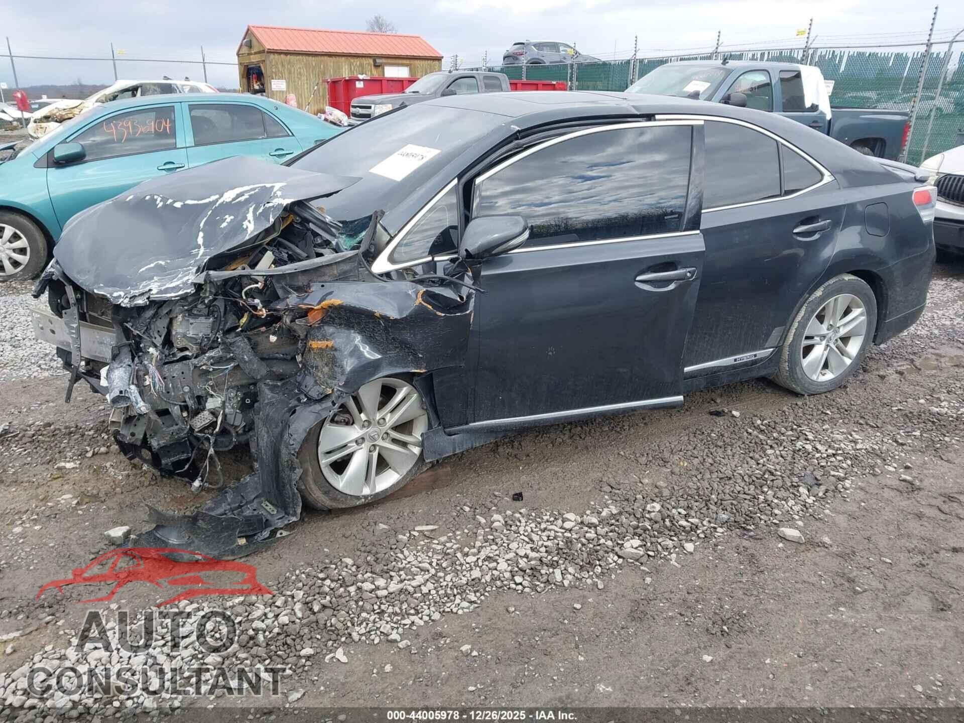 LEXUS HS 250H 2010 - JTHBB1BA1A2025301
