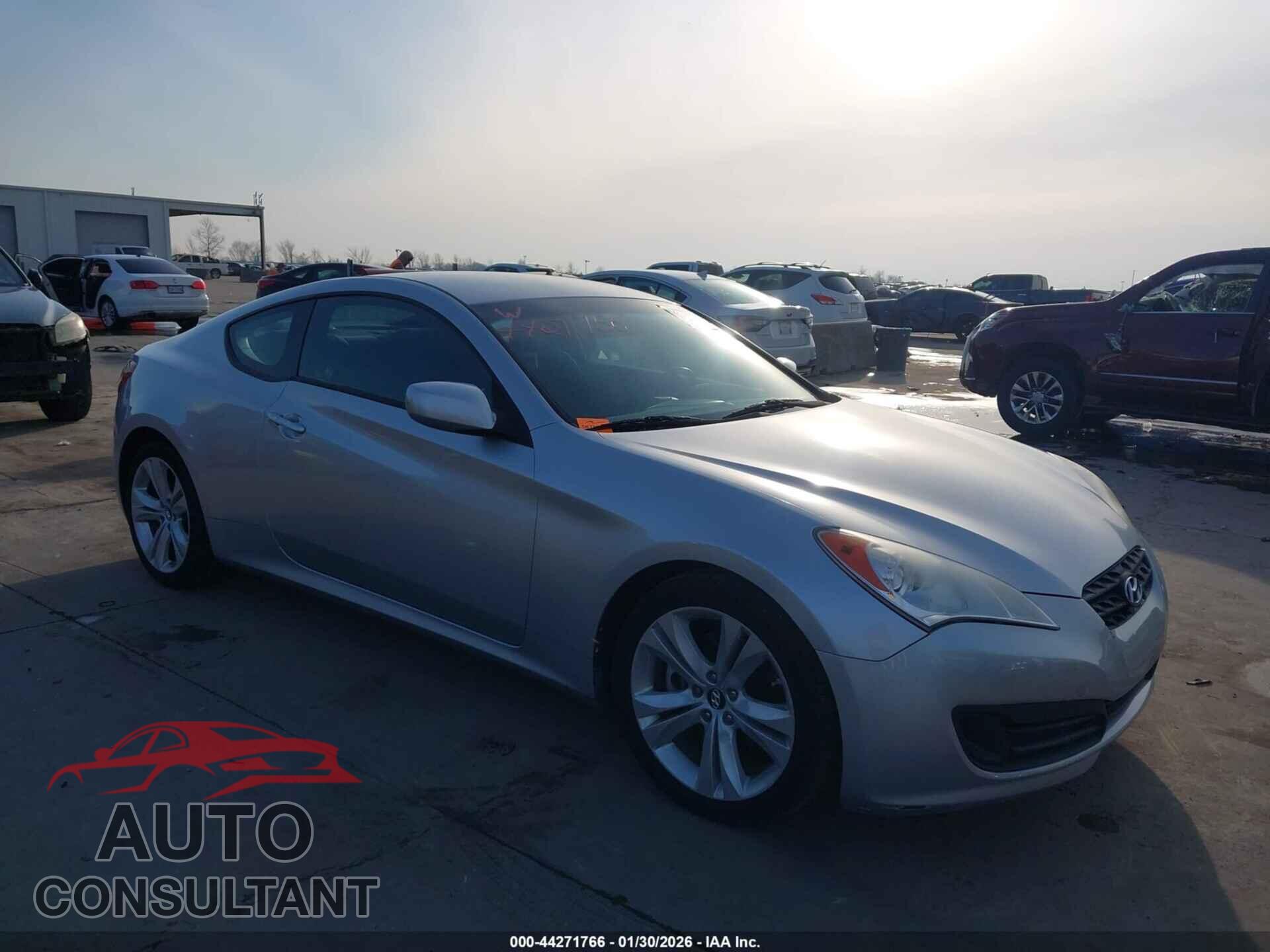 HYUNDAI GENESIS 2012 - KMHHT6KD8CU077883