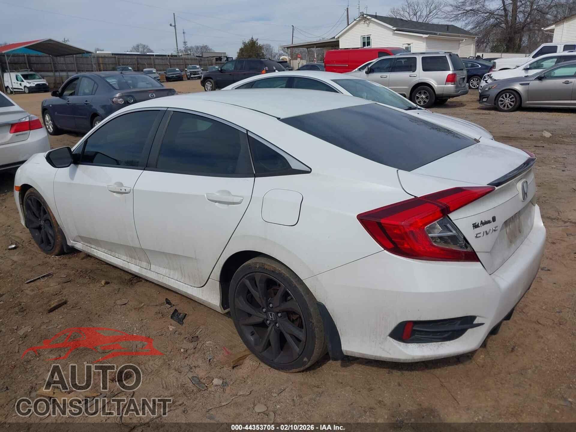 HONDA CIVIC 2019 - 19XFC2F80KE022780