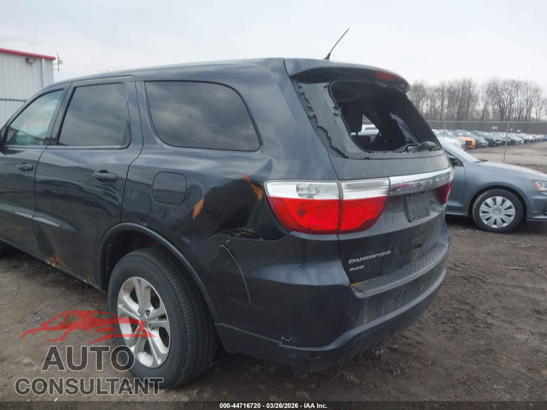 DODGE DURANGO 2013 - 1C4RDJAG1DC608692