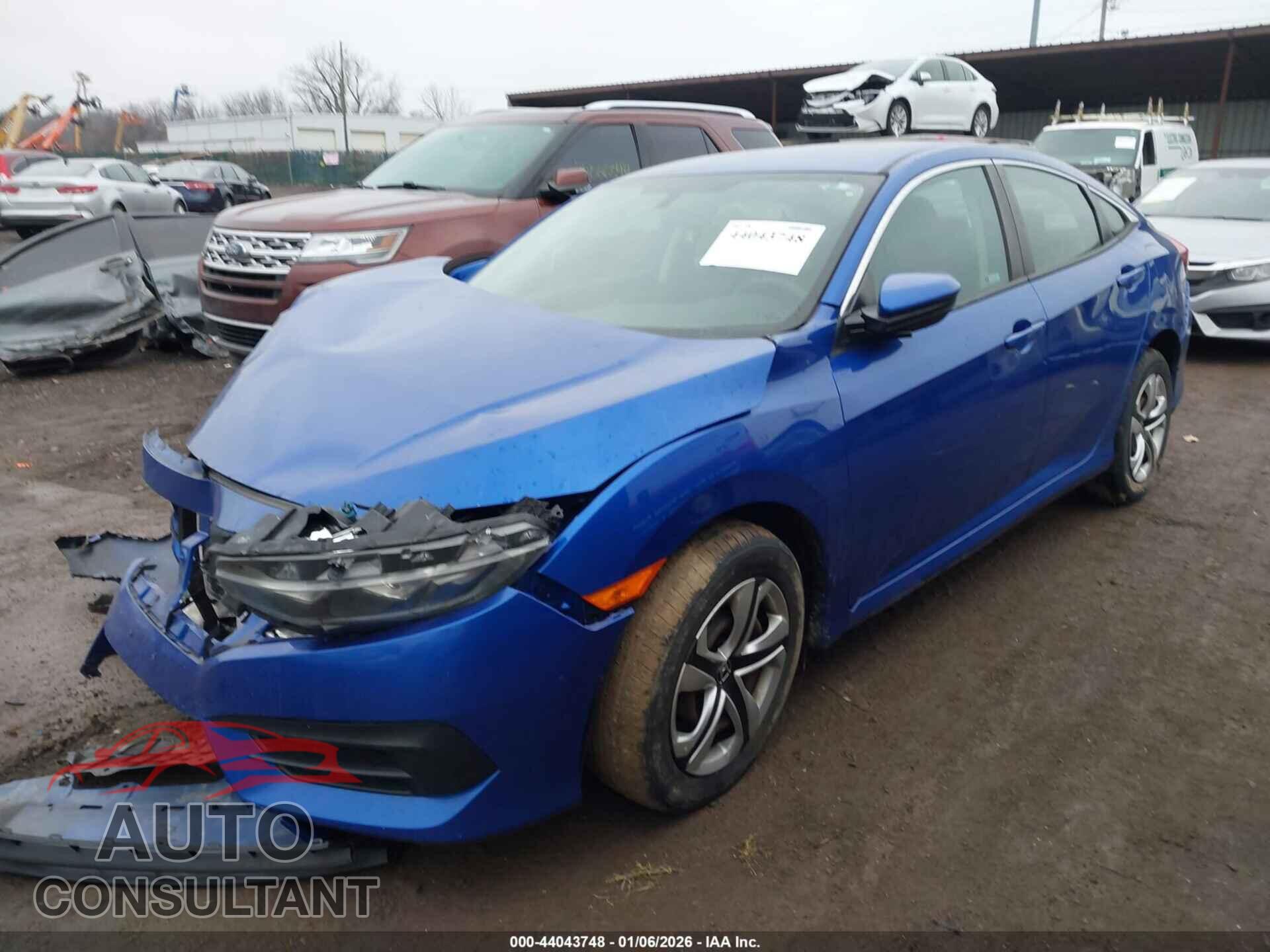 HONDA CIVIC 2018 - 2HGFC2F50JH587377